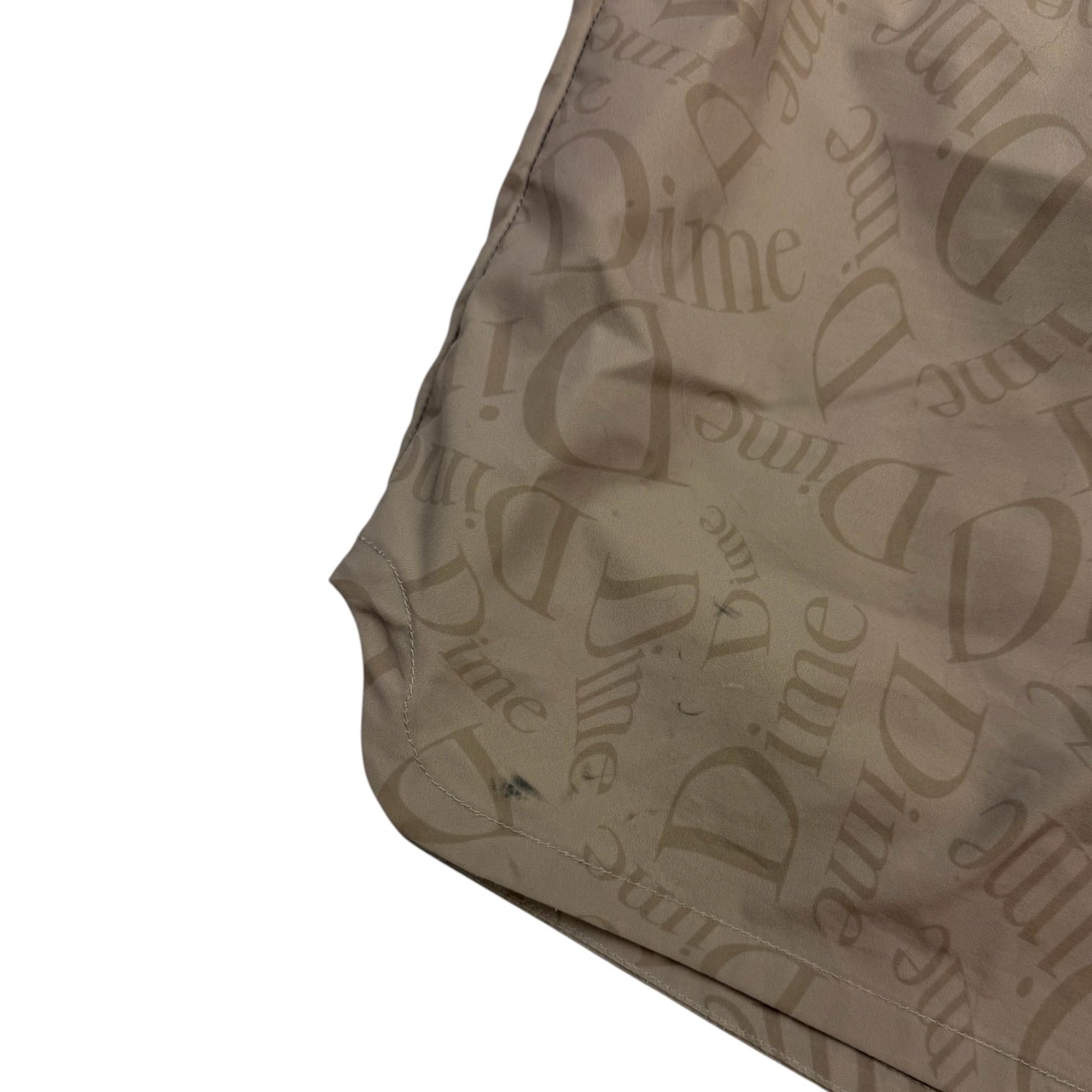 Dime Allover Shorts Tan