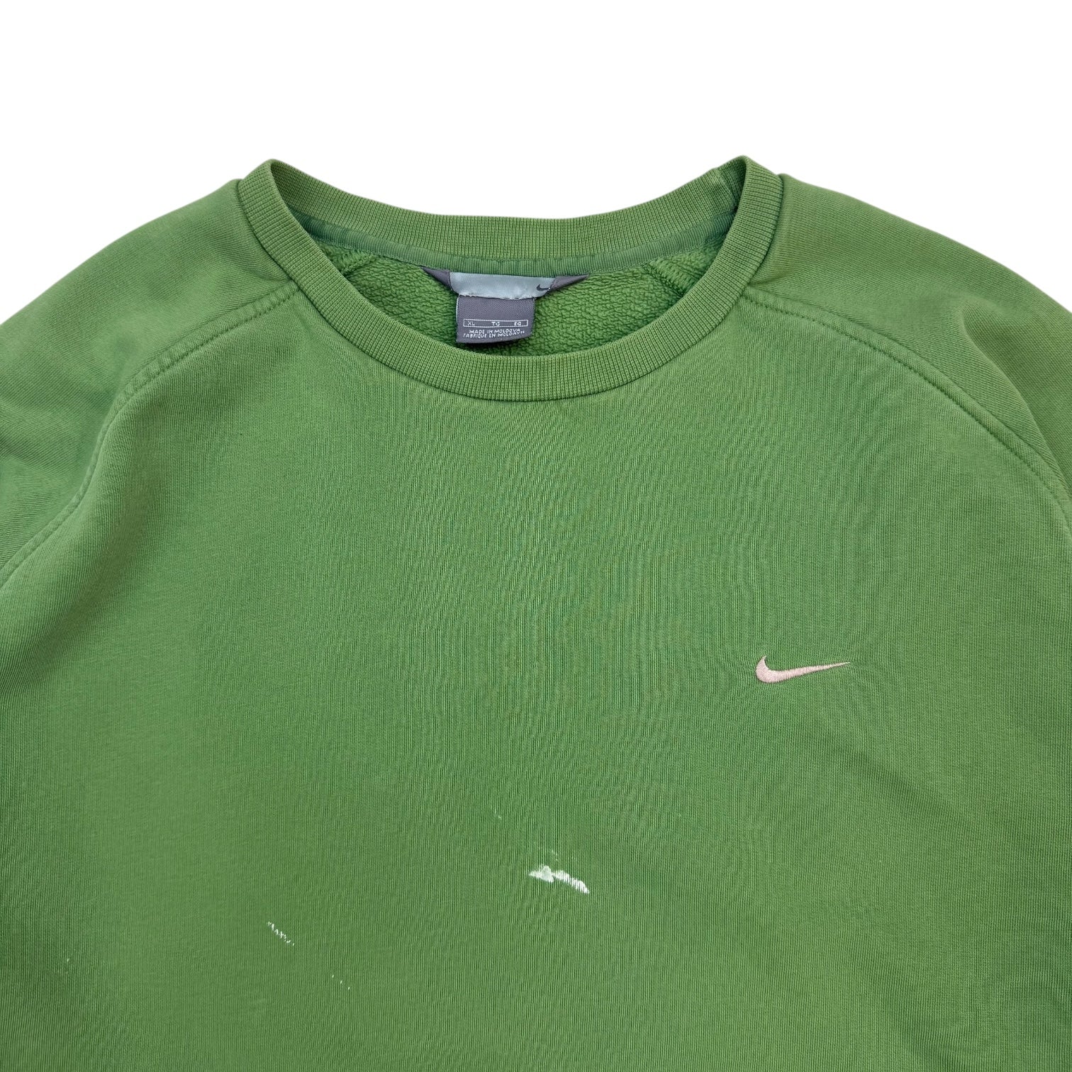 Vintage Nike Swoosh Logo Crewneck Green