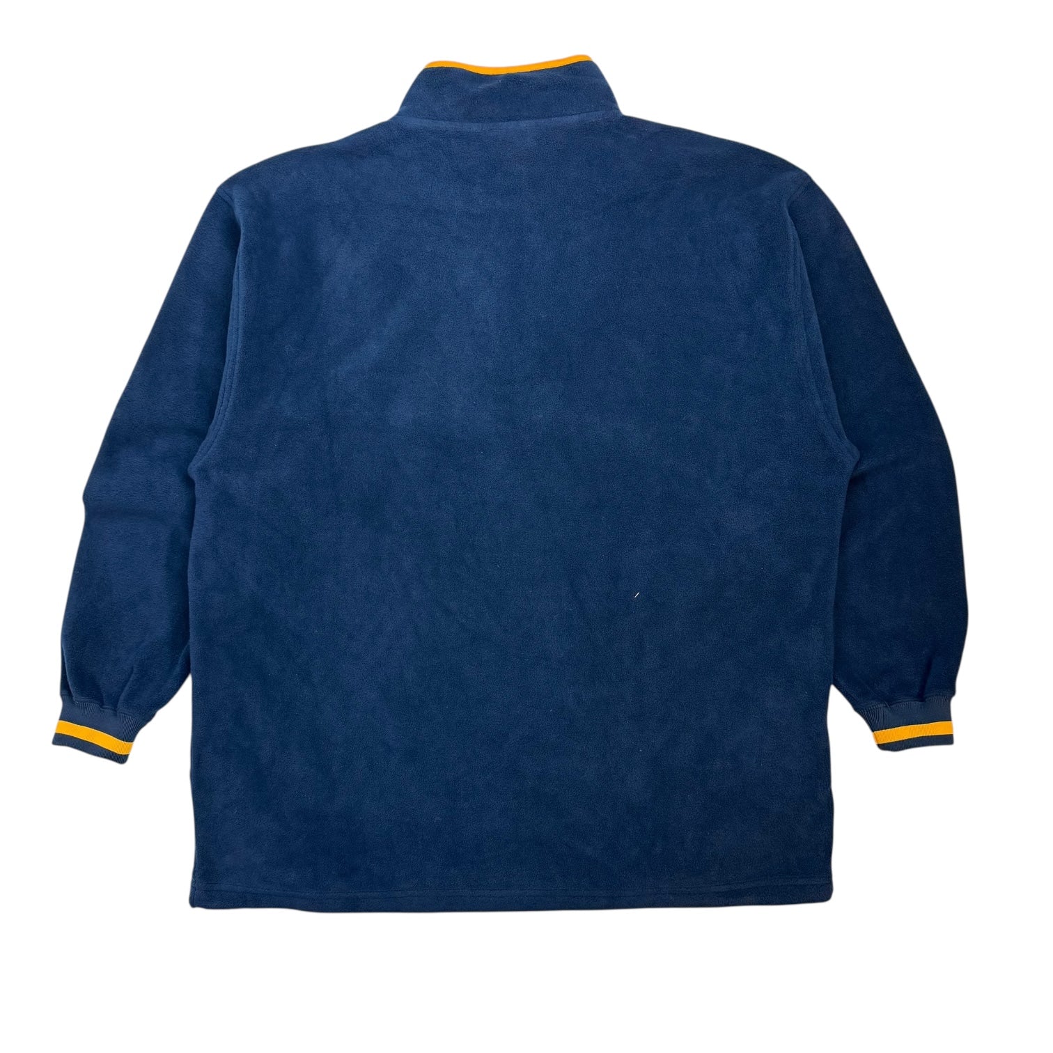 Vintage St Louis Blues Quarter Zip Sweater Blue/Yellow