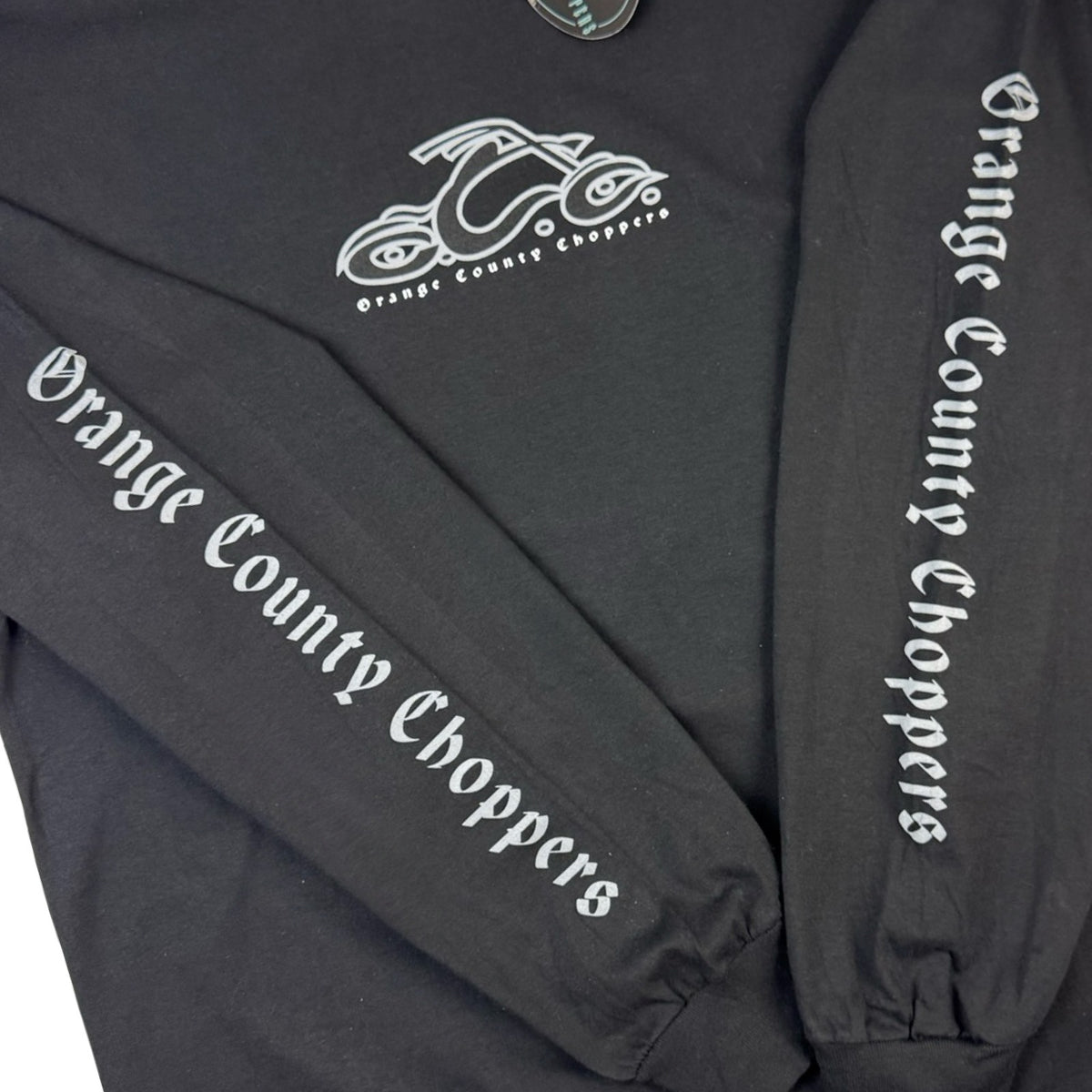 Vintage Orange County Choppers Sleeve Spellout Longsleeve T-Shirt