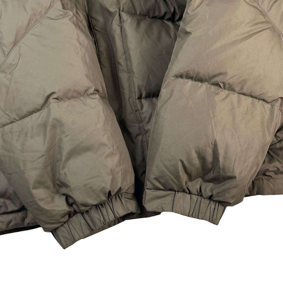 Balenciaga Hooded Down Puffer Olive Green