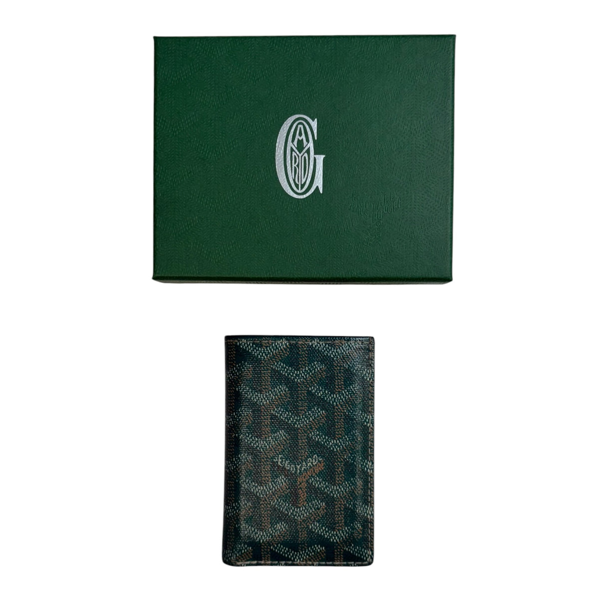 Goyard Saint Marc Card Holder Green