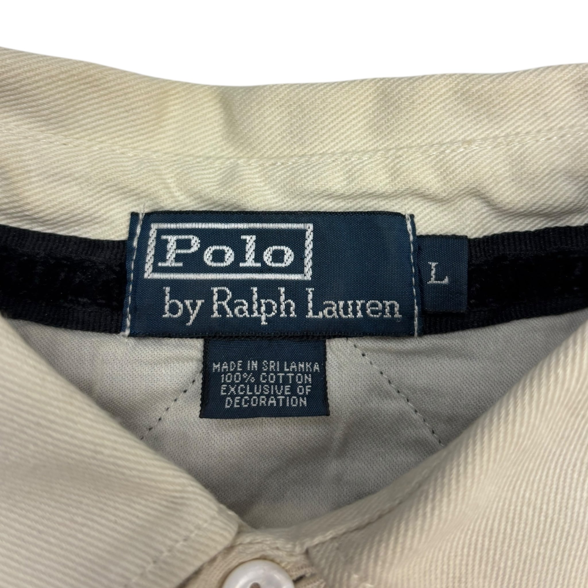 Vintage Polo Ralph Lauren Striped Stadium Rugby Shirt