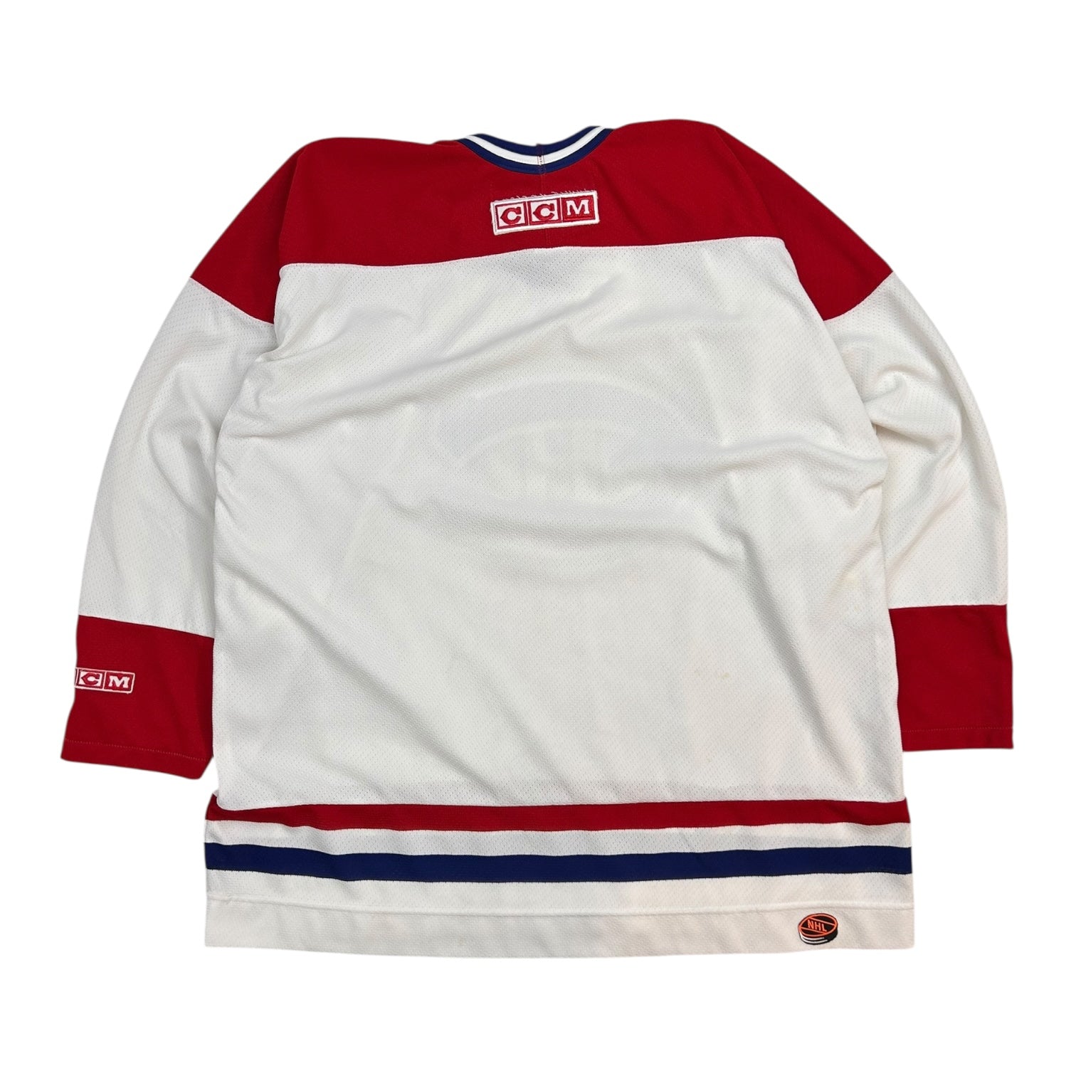 Vintage CCM Montreal Canadiens Away Jersey White/Red