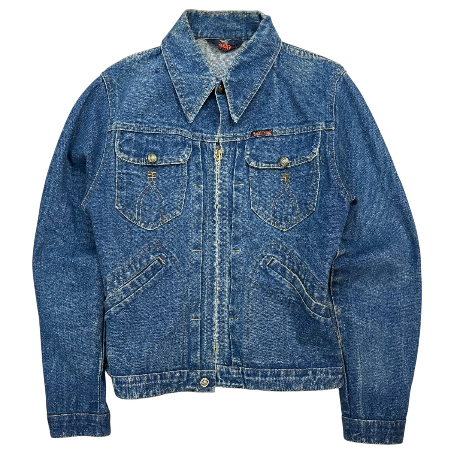 Vintage Denim Jacket Medium Wash