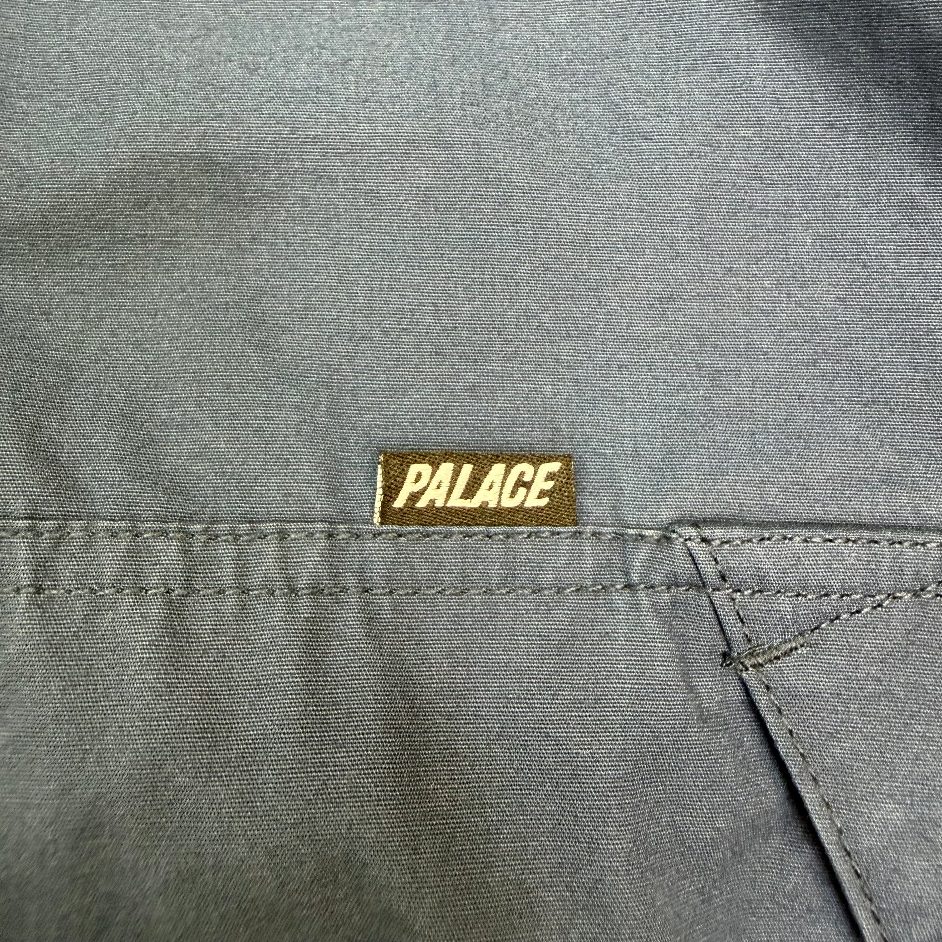 Palace International Windbreaker Navy/Yellow