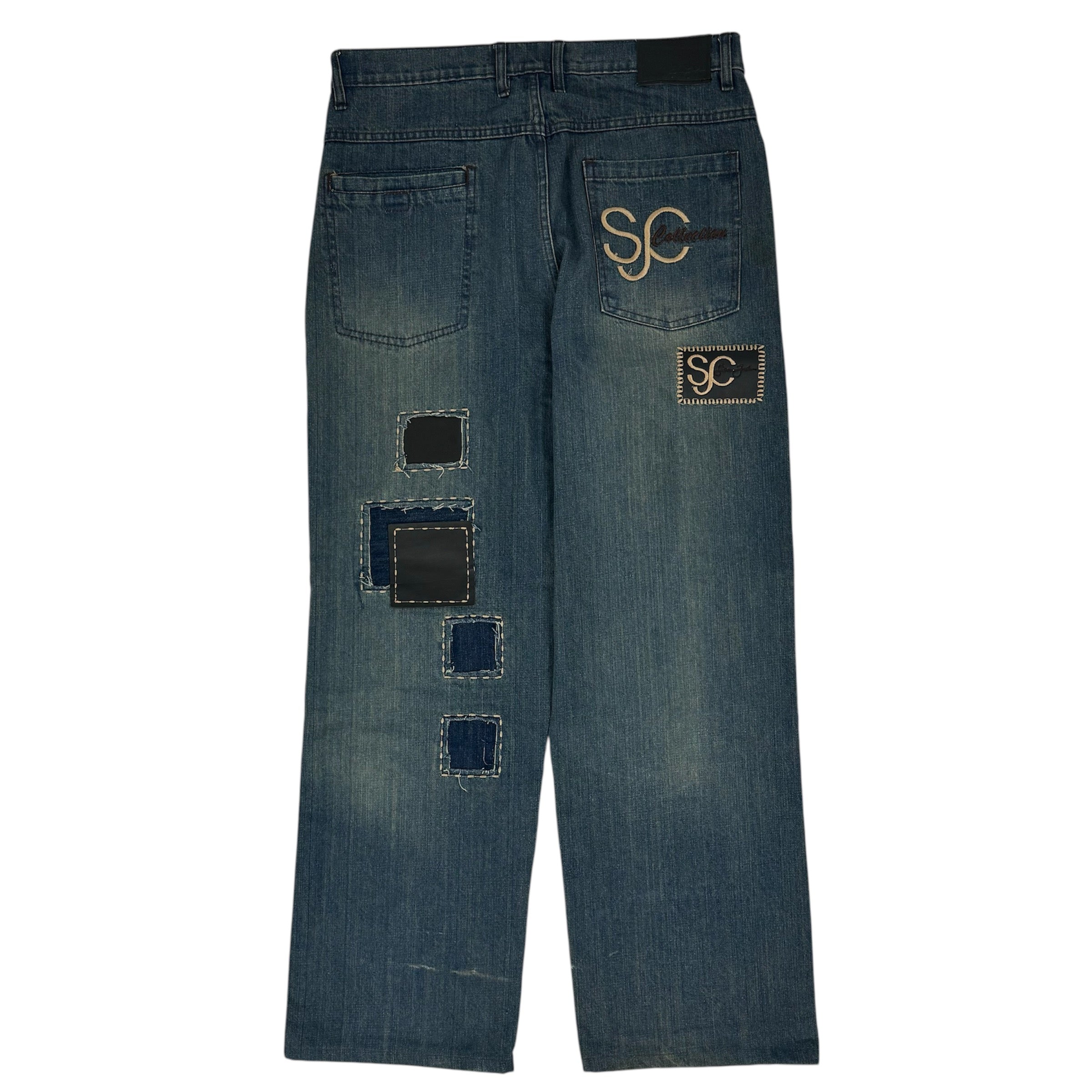 Vintage Y2K Sean Jean Denim Patchwork Jeans