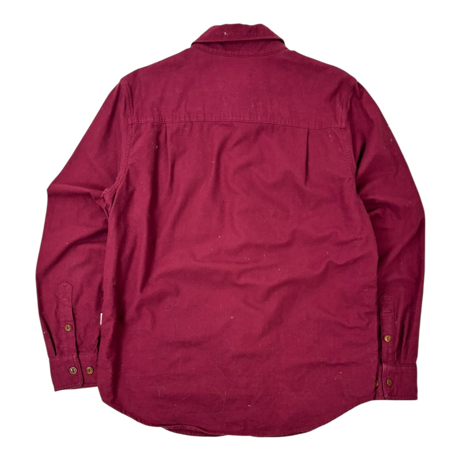 Aime Leon Dore Button Down Long Sleeve Shirt Maroon