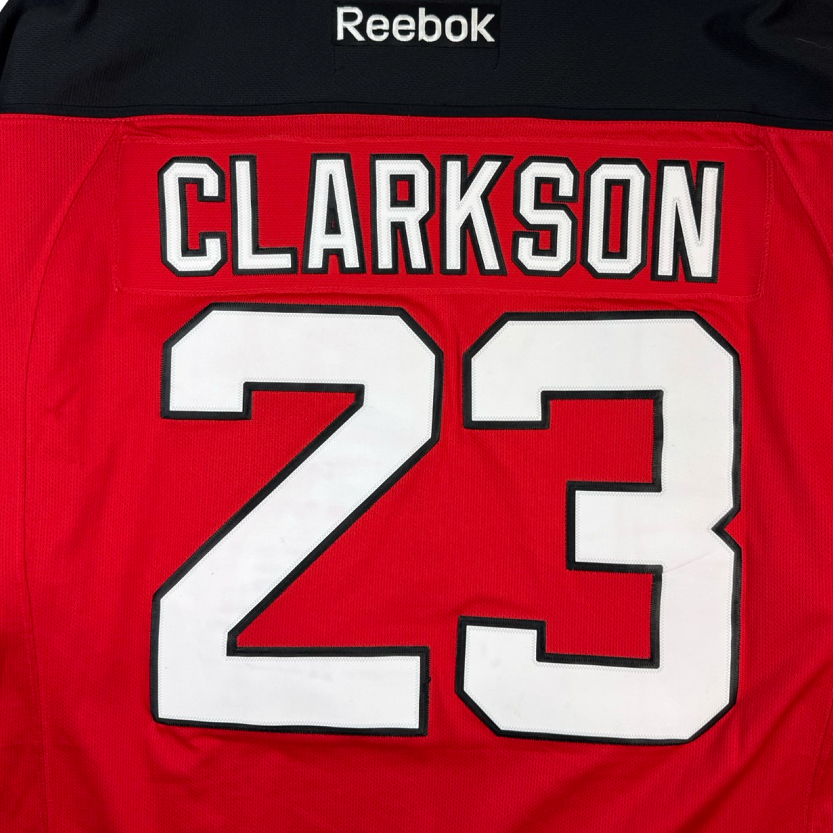 Vintage New Jersey Devils #23 David Clarkson NHL Jersey