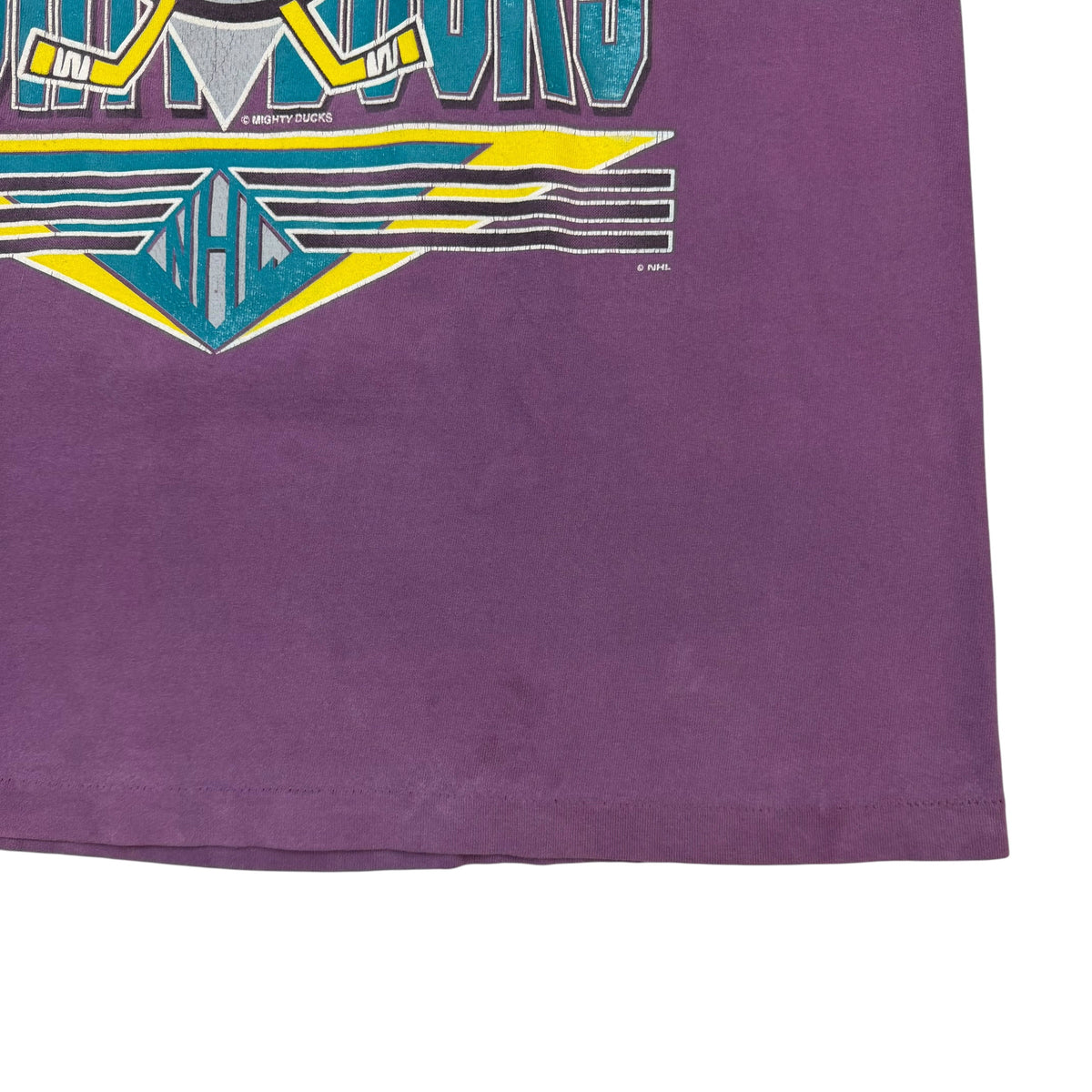 Vintage Anaheim Mighty Ducks Tee Purple