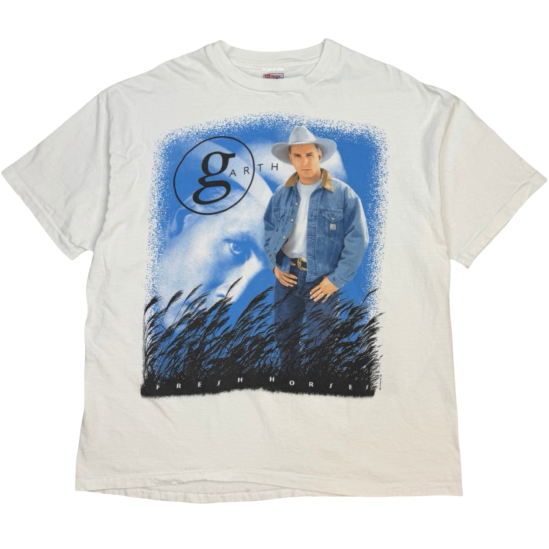 1996 Garth Brooks World Tour Tee White