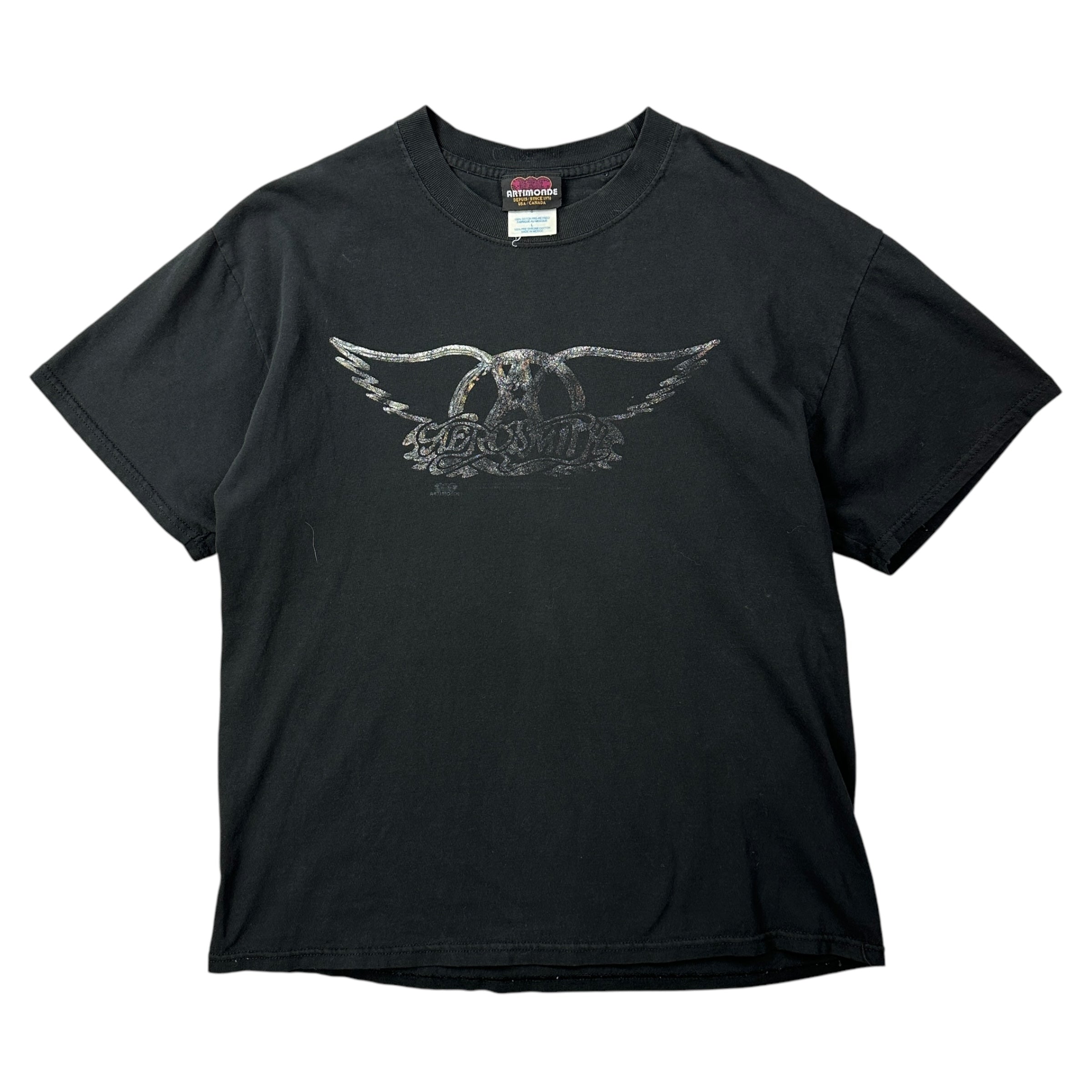 Vintage Aerosmith Tour Tee Black