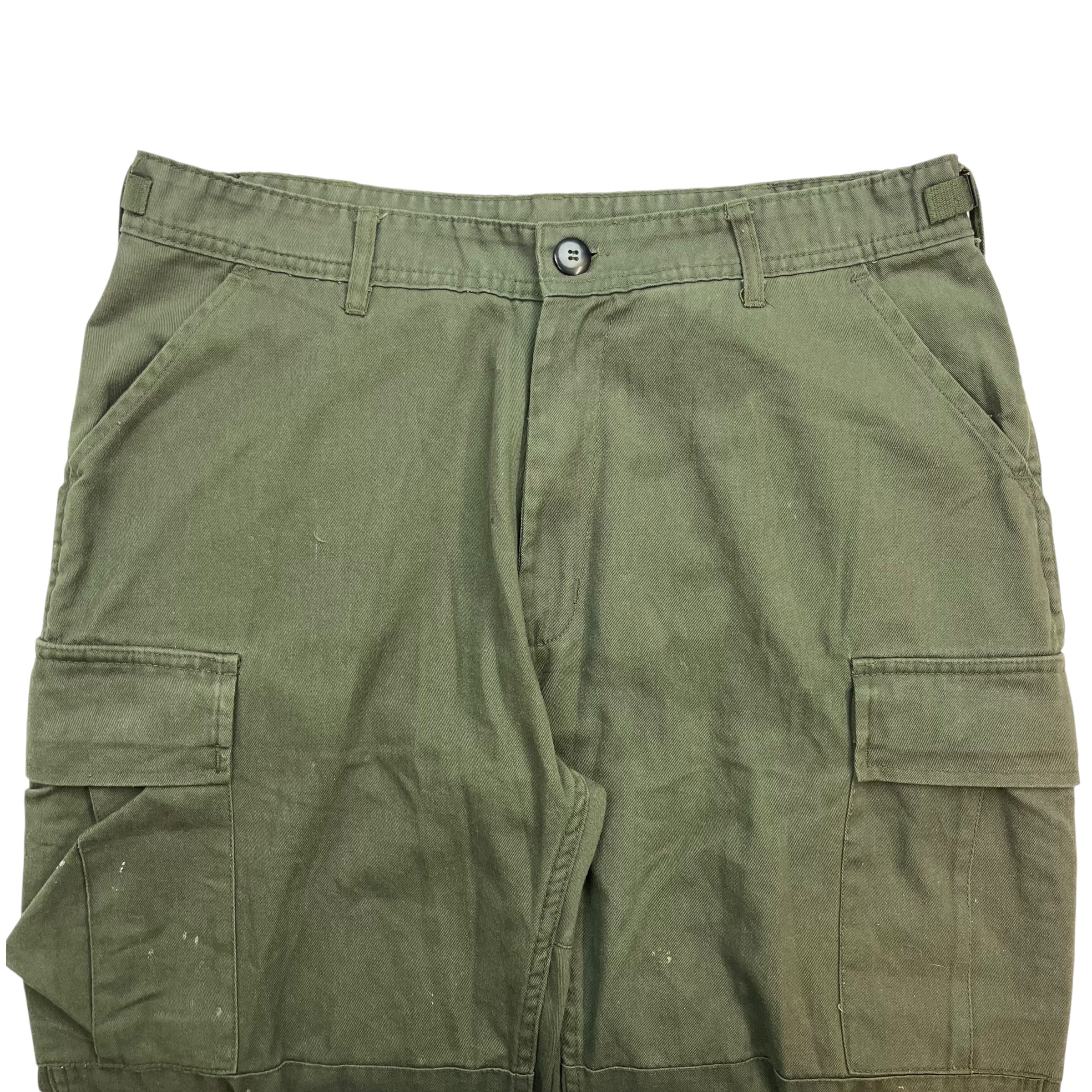 Vintage Cargo Pants Army Green