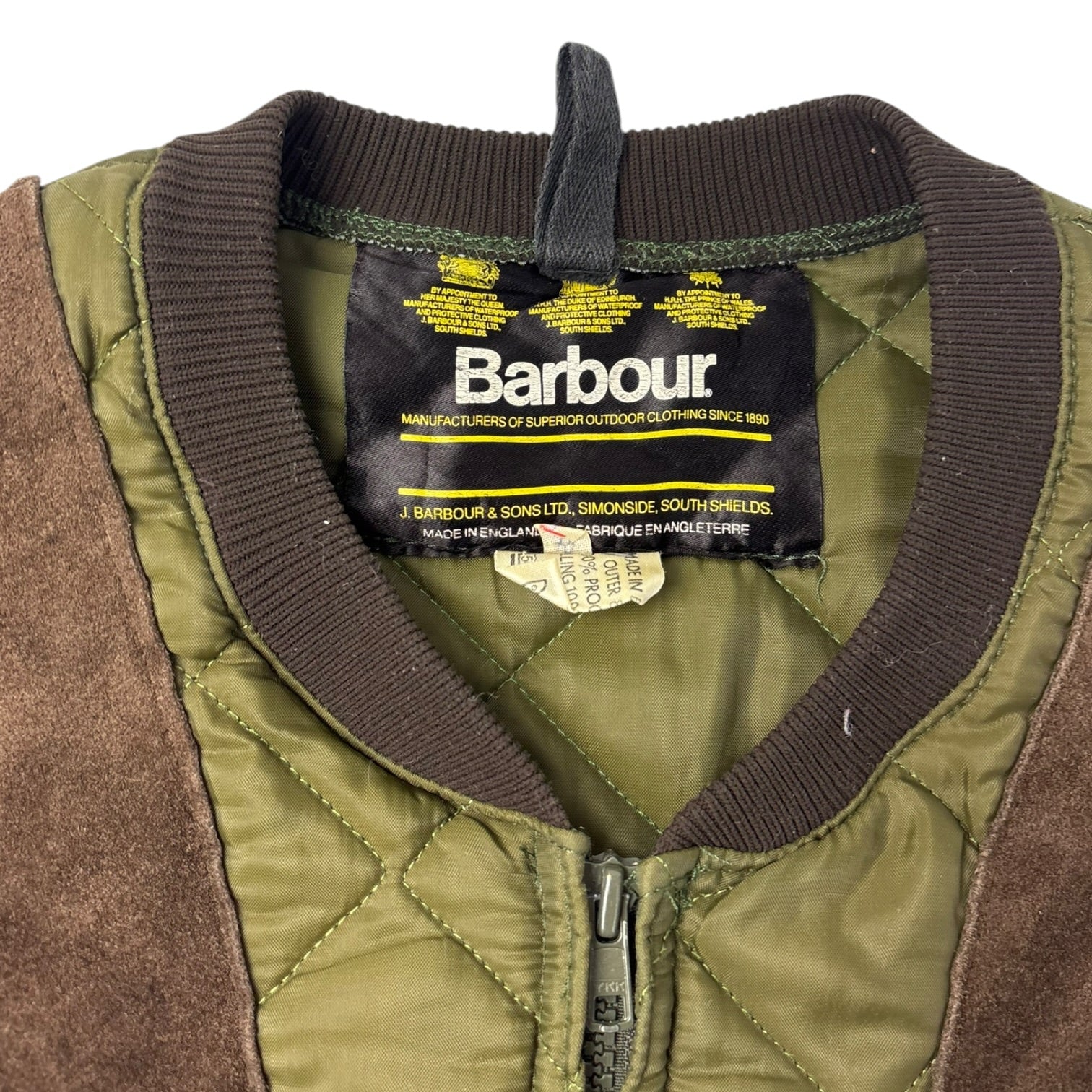 Vintage Barbour Sutherland Quilted Shooting Jacket