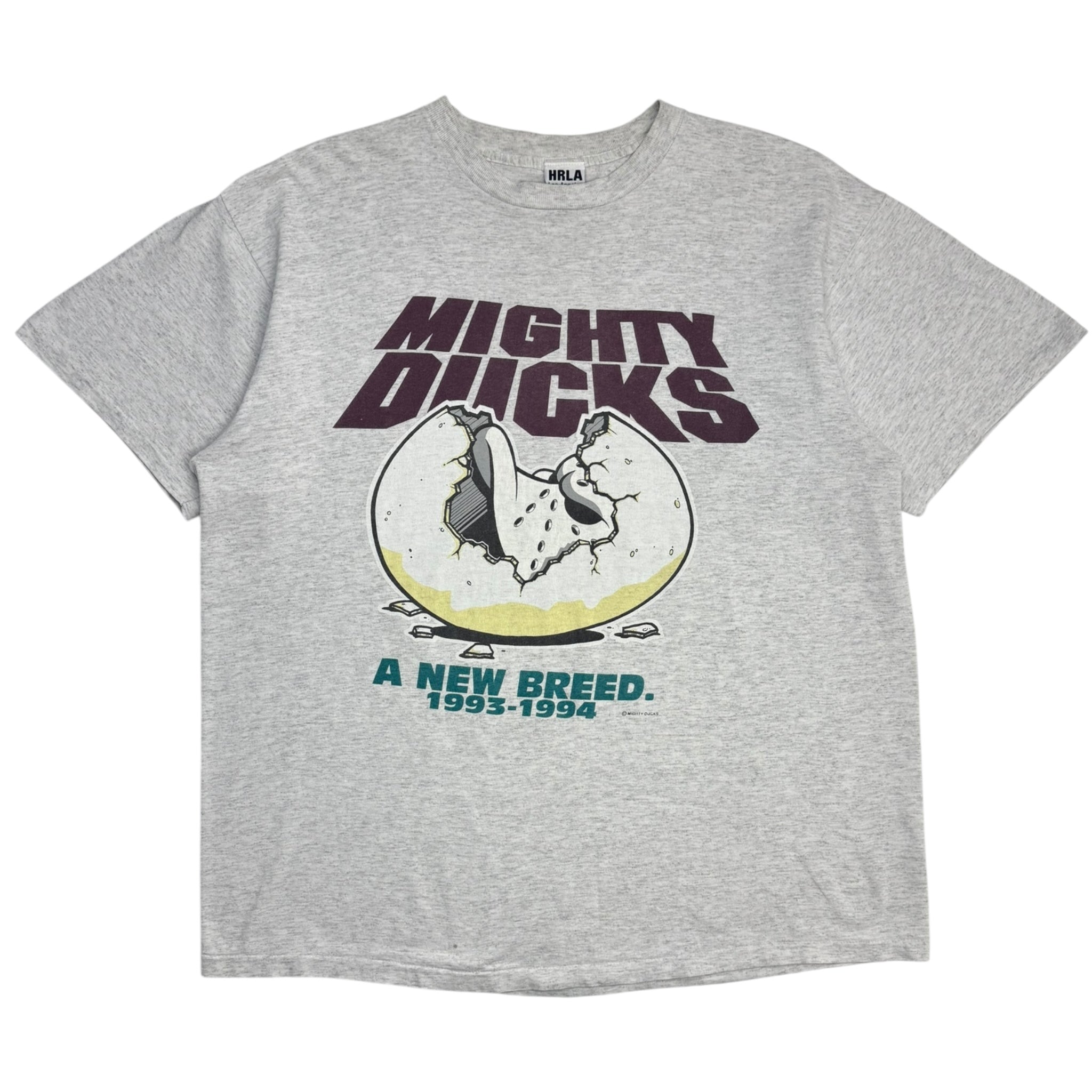 1993 The Might Ducks “A New Breed” NHL Team Promo T-Shirt