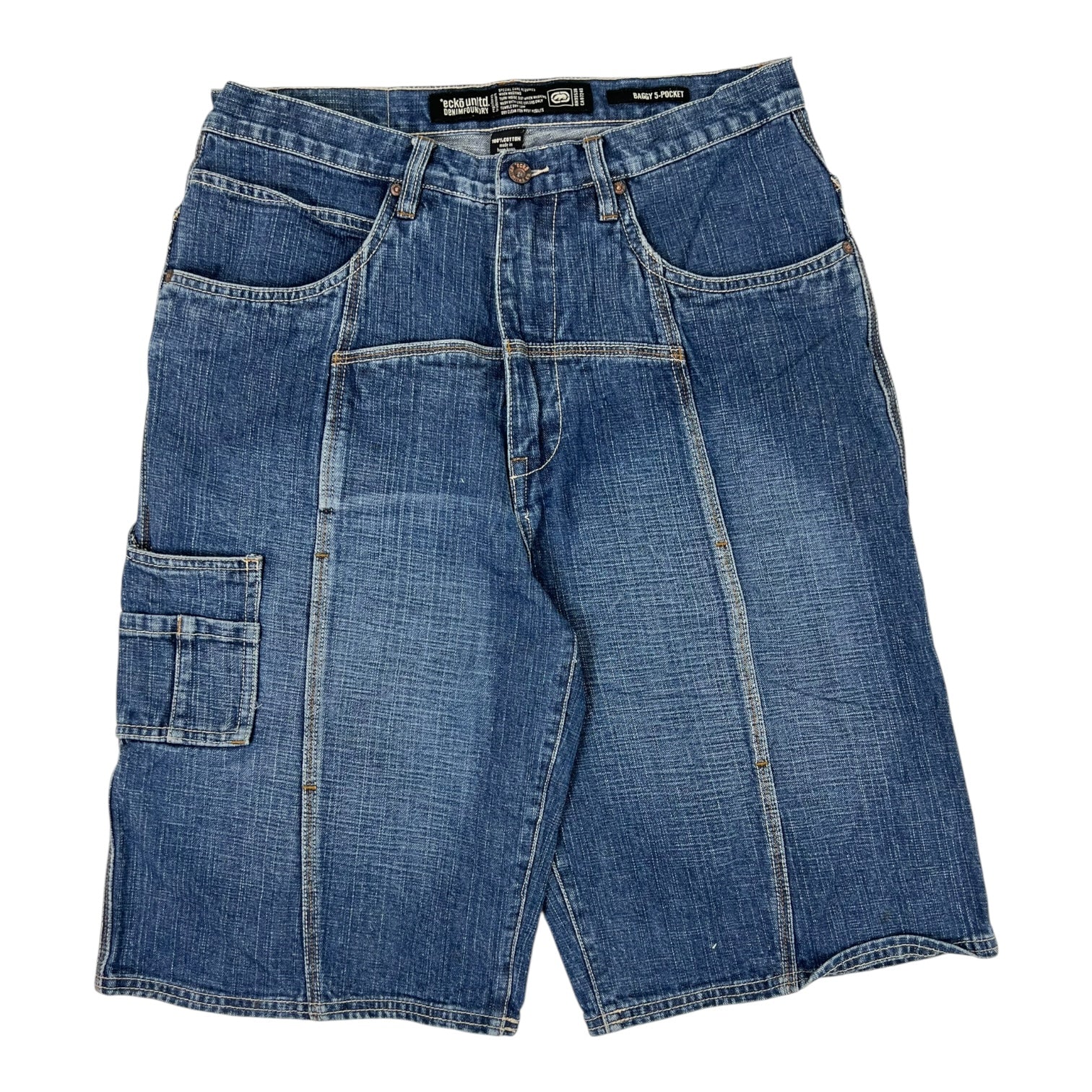 Vintage Y2K Ecko Unltd. Jean Short Dark Wash