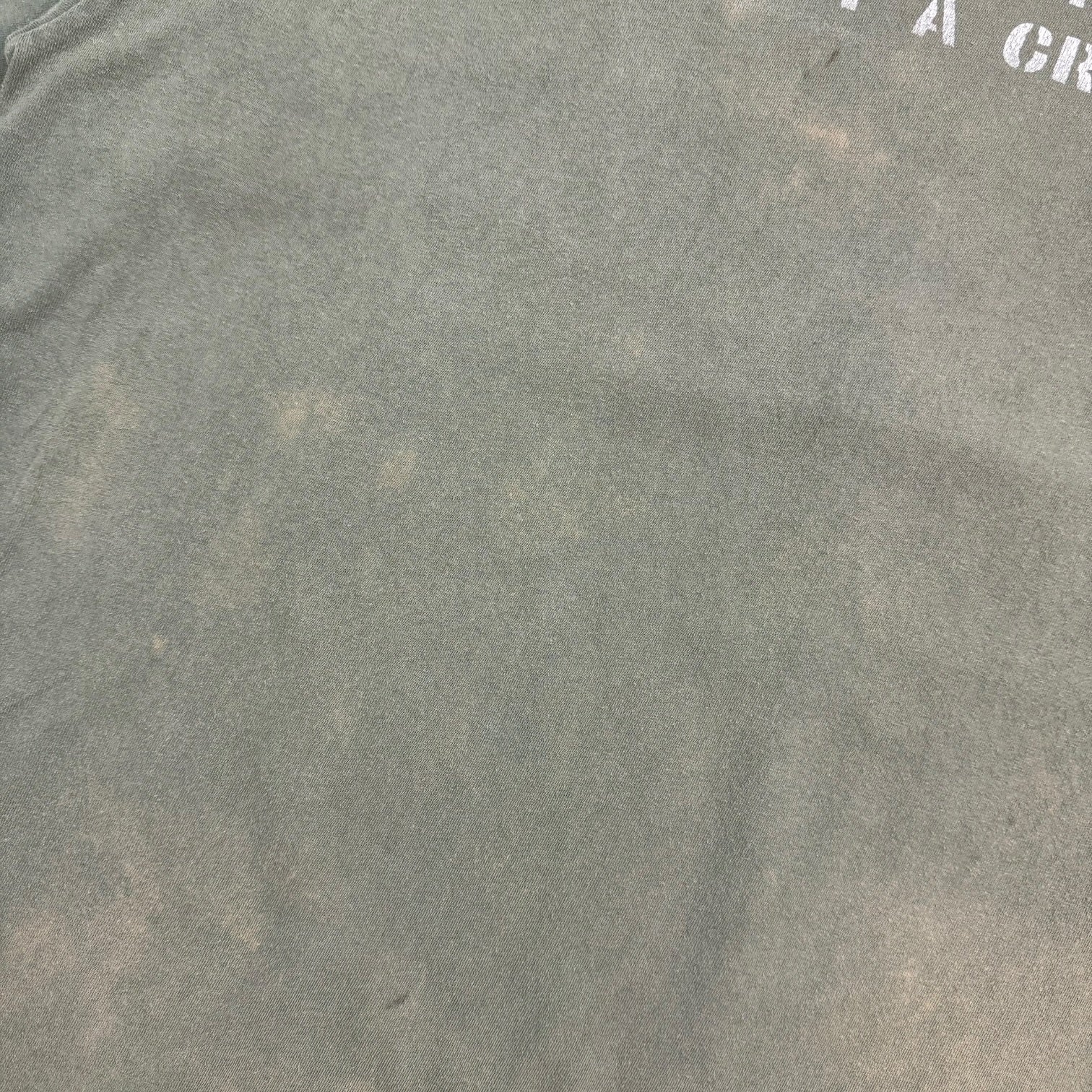 Vintage Skateboarding Is Not A Crime Tee Green