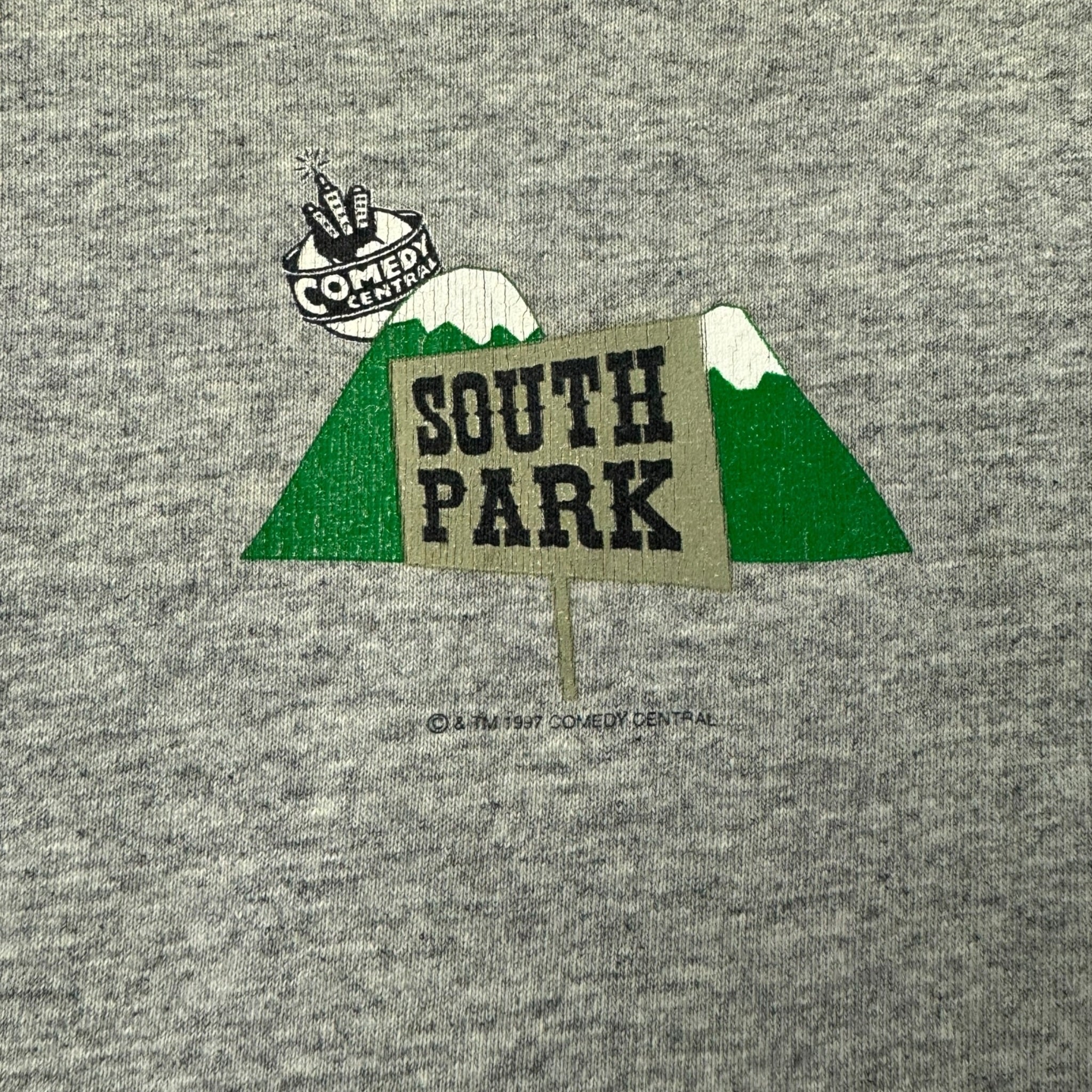 1997 South Park “I’m Not Fat…” Raglan S/S T-Shirt