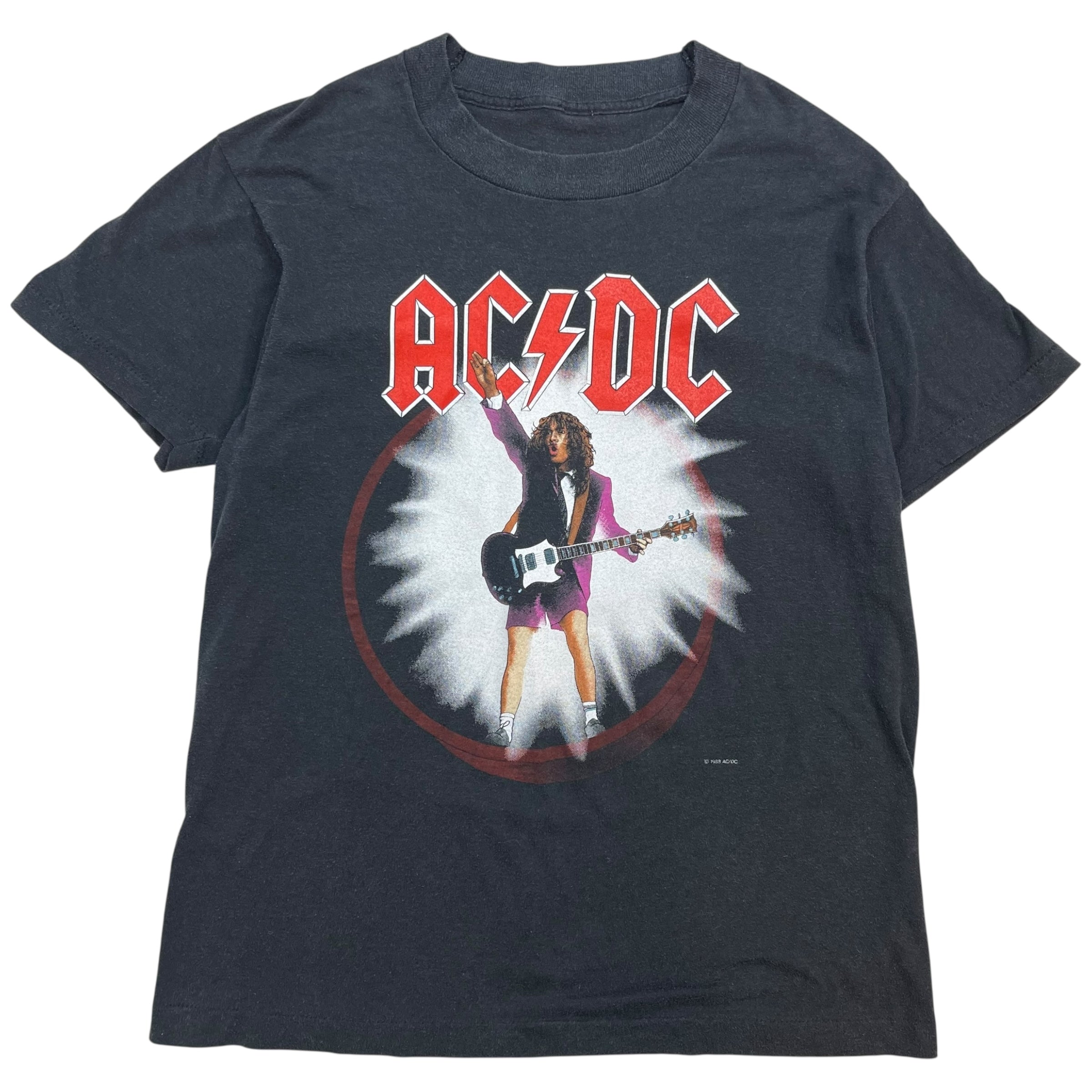 1988 AC/DC World Tour Tee Black