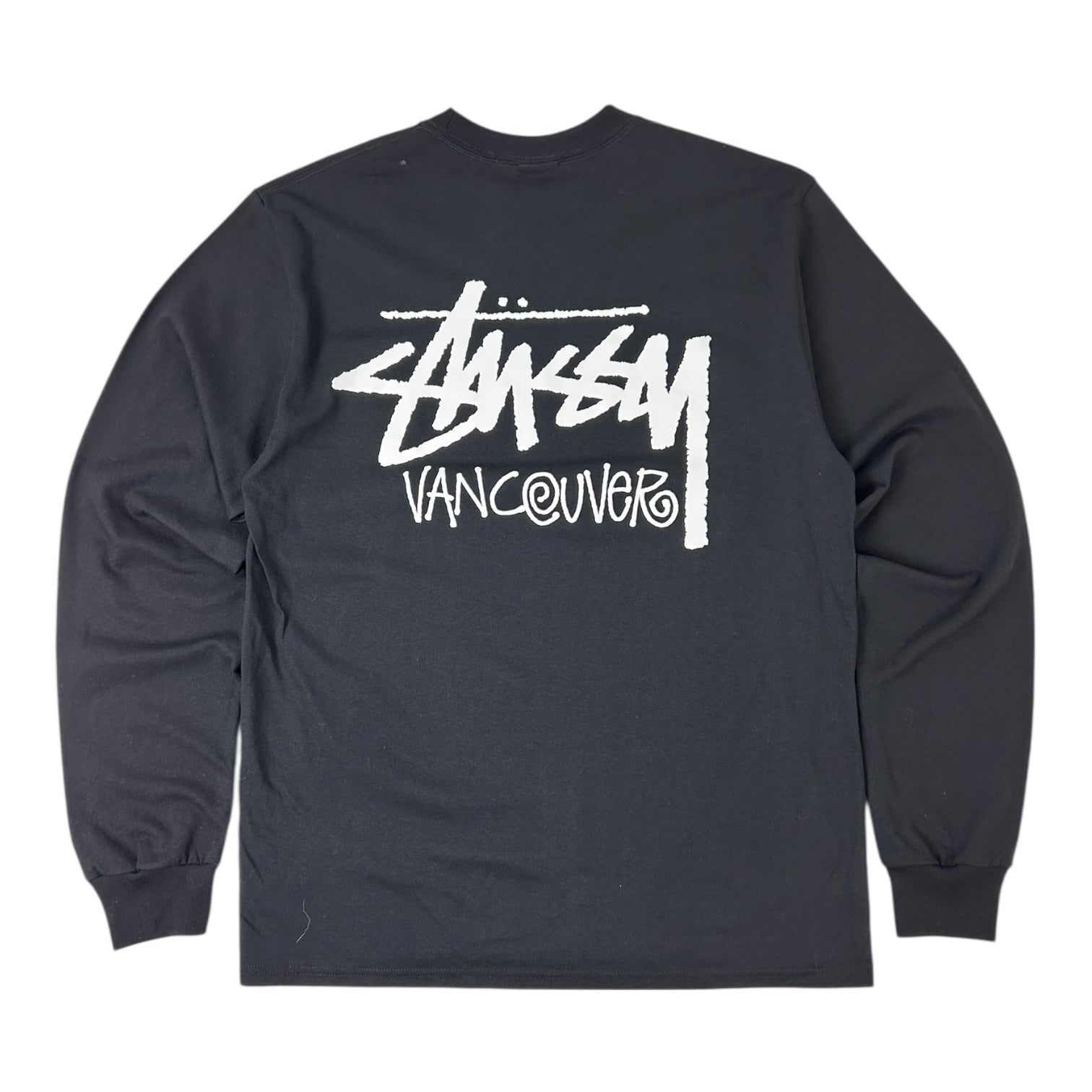 Stussy Vancouver Chapter Long Sleeve Shirt Black