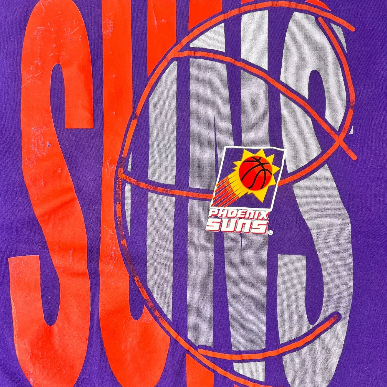 Vintage 1994 Phoenix Suns Long Sleeve T-Shirt Purple