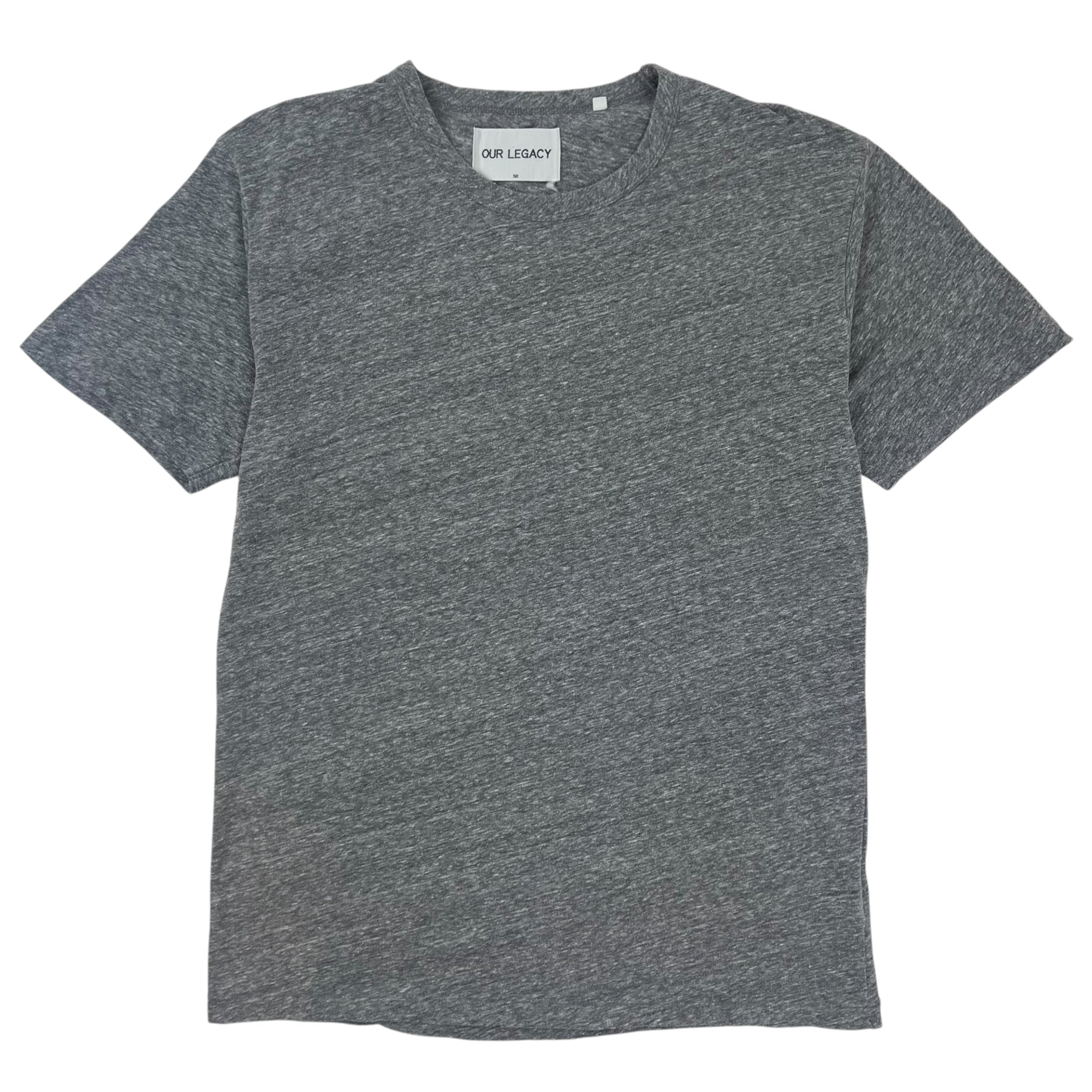 Our Legacy Blank T-Shirt Grey