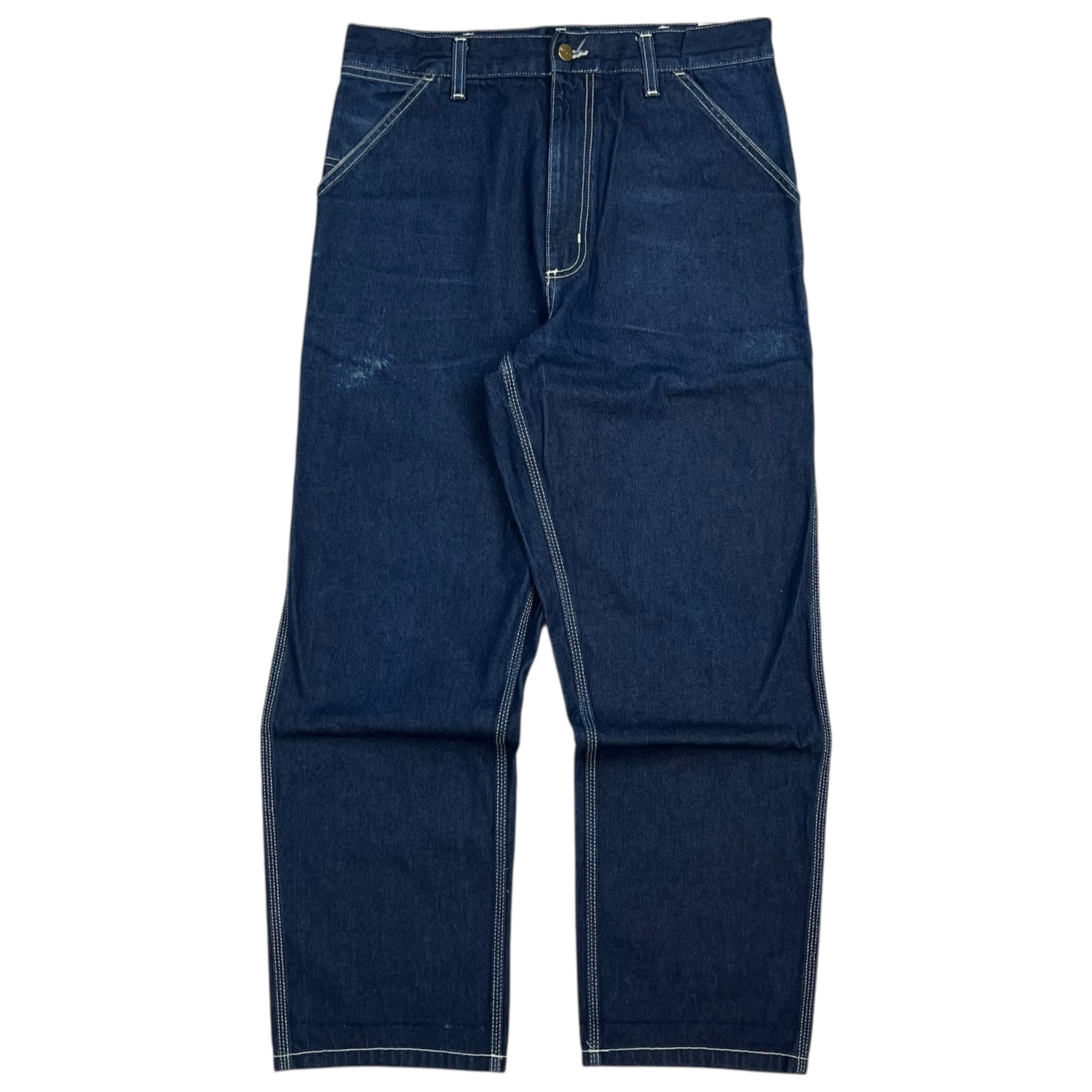 Vintage Carhartt WIP Simple Denim Pants Dark Wash