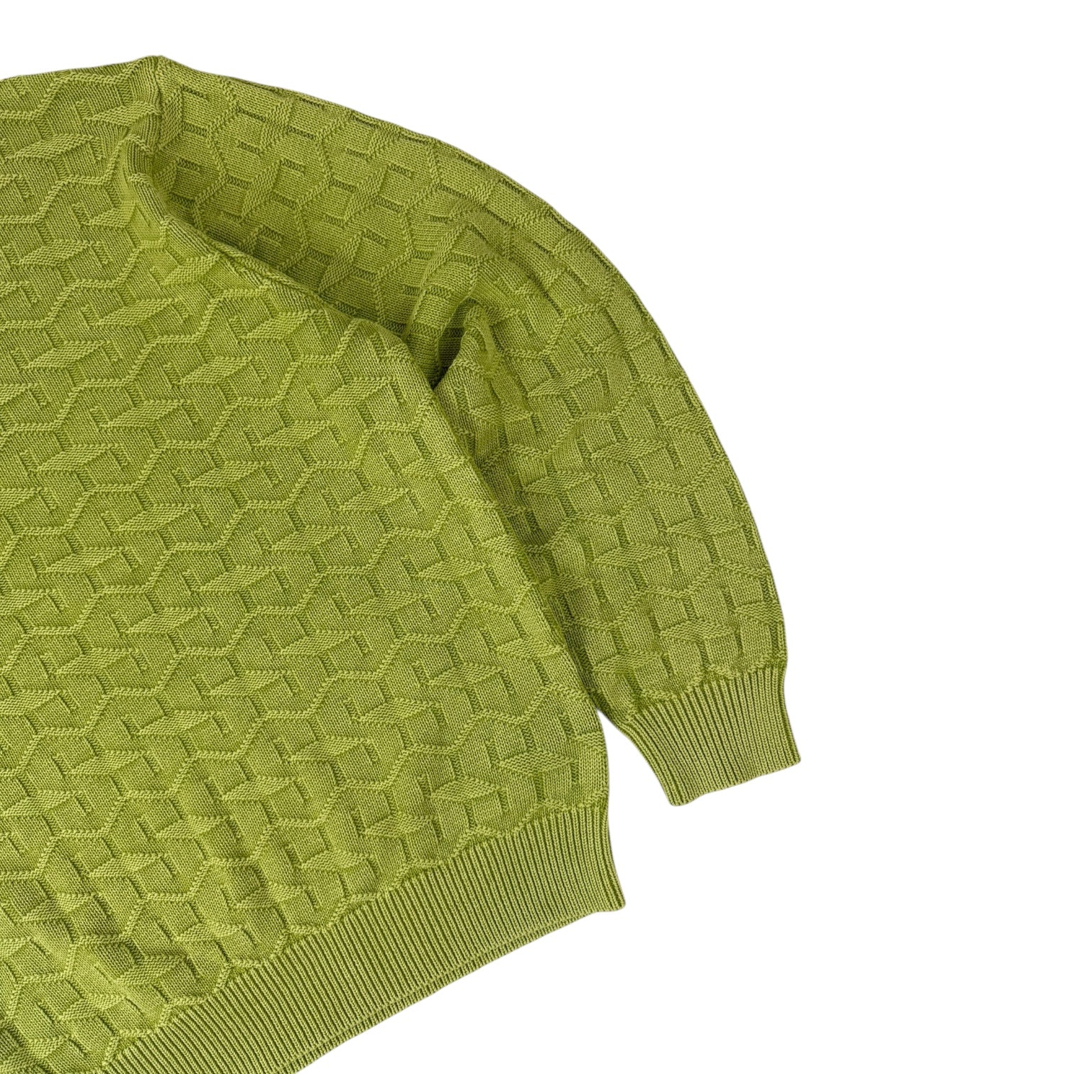 Stussy Strand Knit Sweater Lime