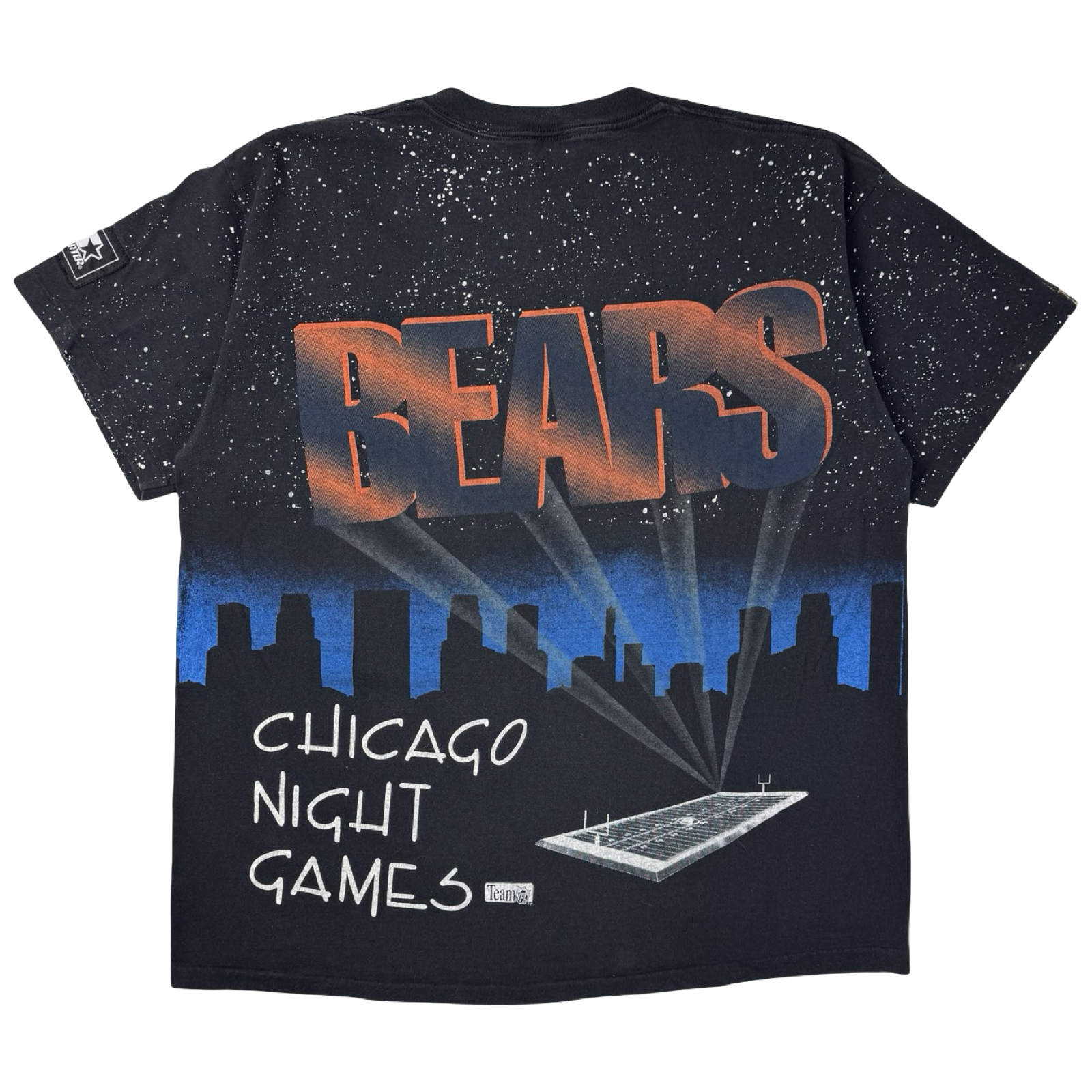 Vintage Chicago Bears "Night Games" Starter T-Shirt