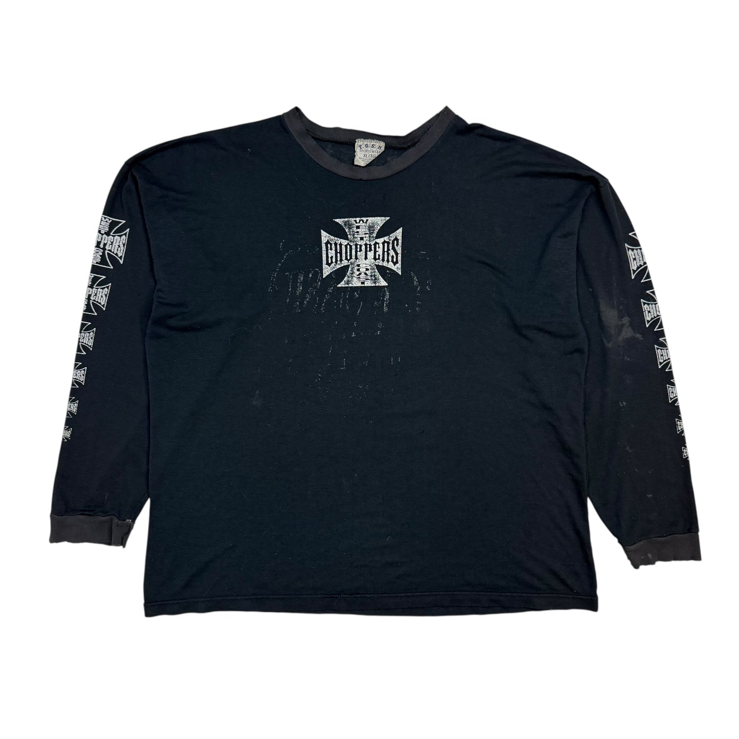 Vintage West Coast Choppers L/S Tee Black