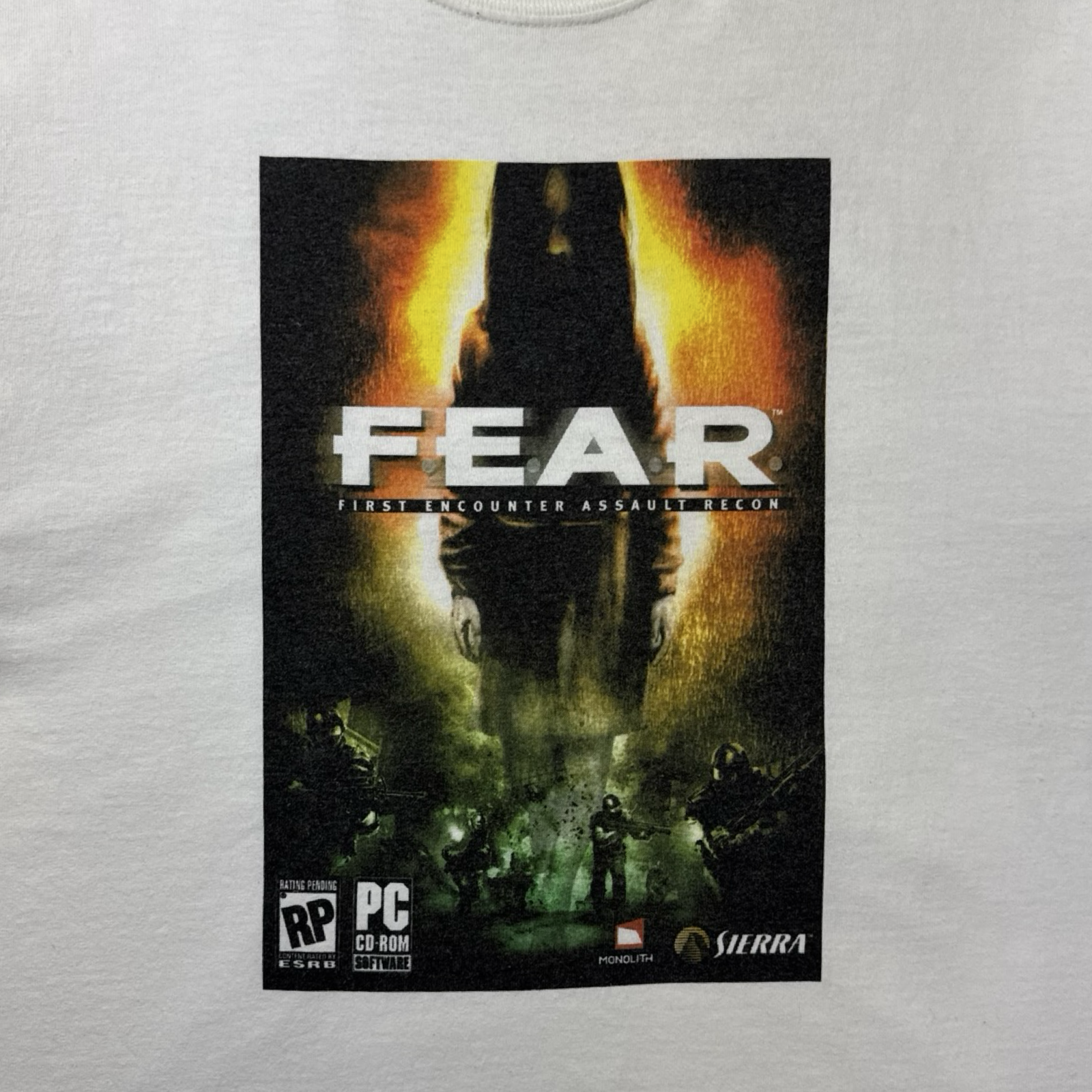 2005 FEAR PC Video Game Promo T-Shirt