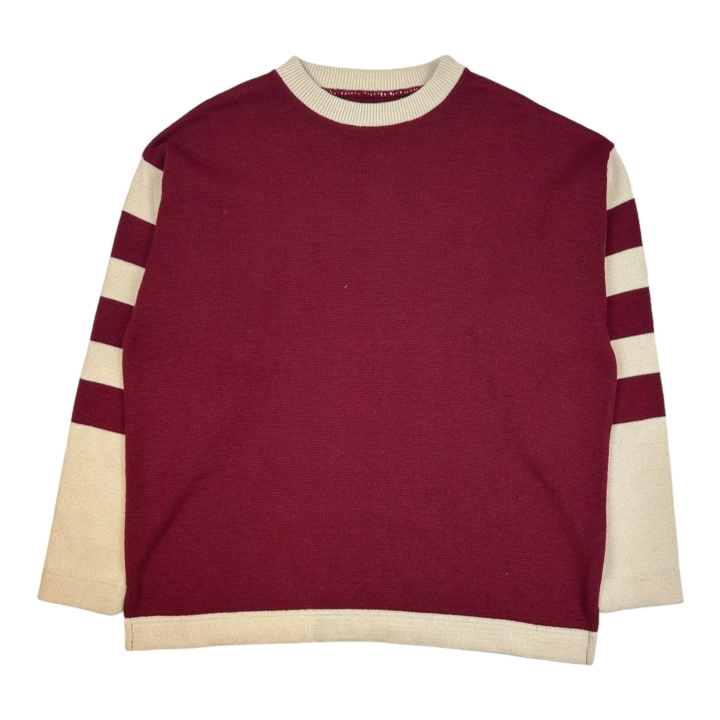 Vintage Ebbets Field Sweater Red/White