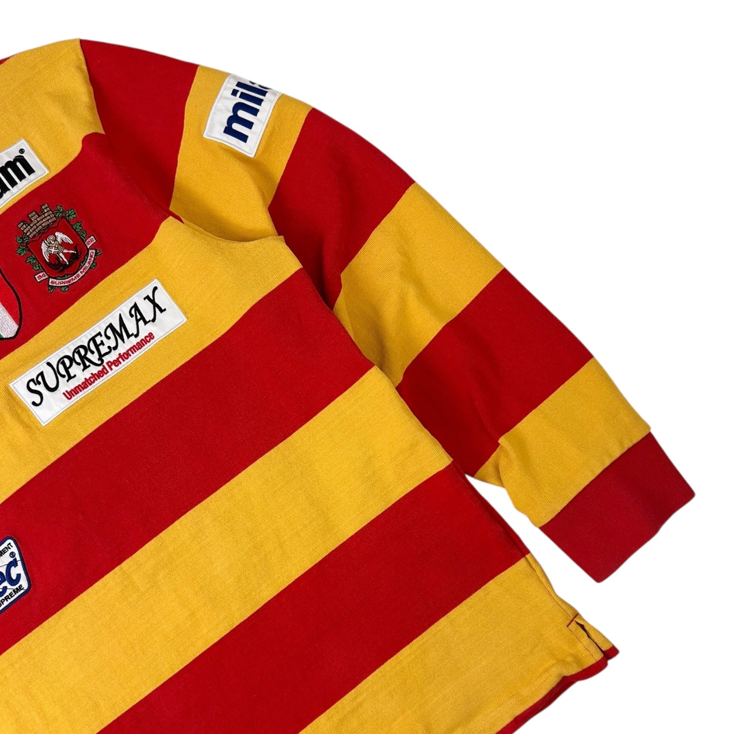 Supreme Stripe Rugby Red/Yellow
