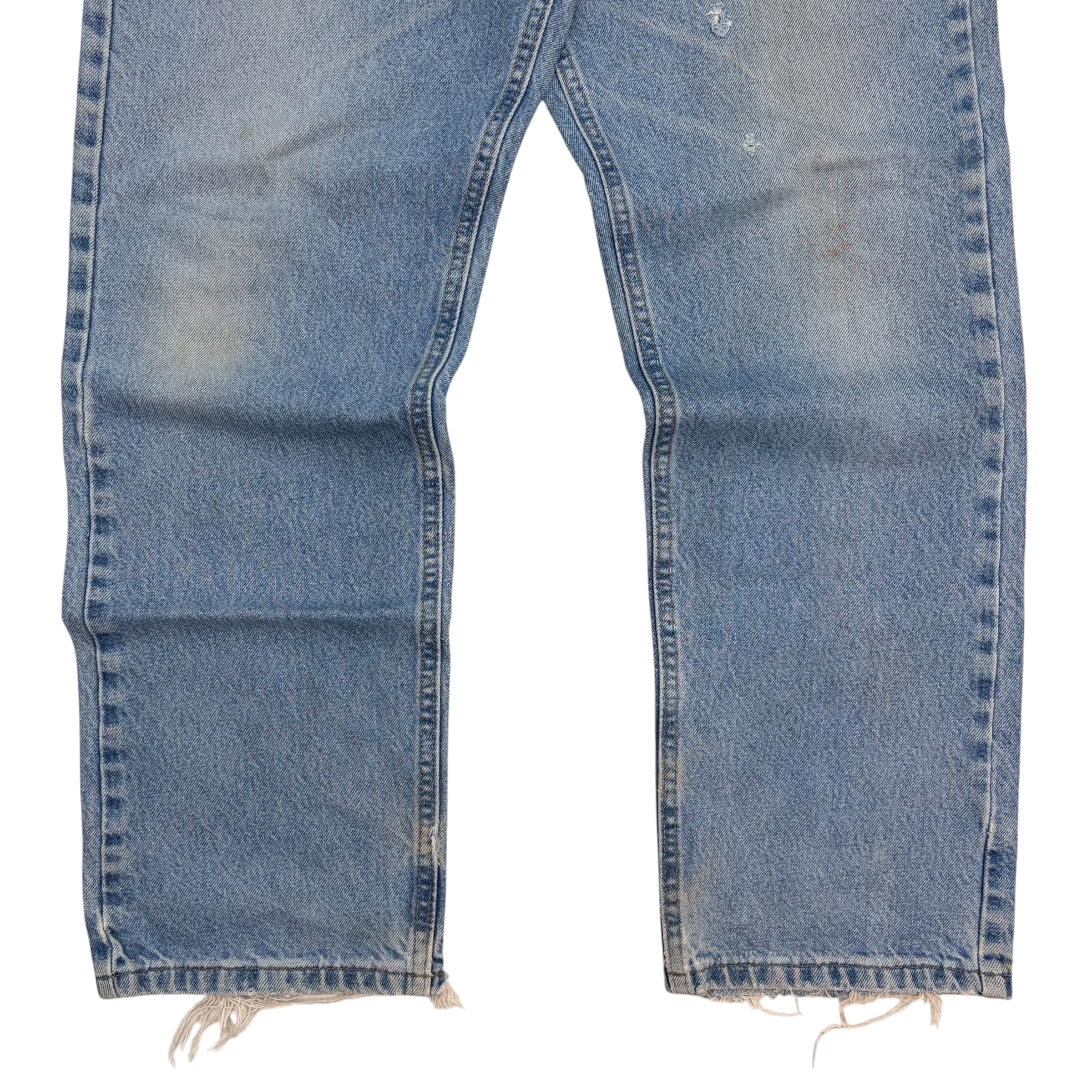 Vintage Carhartt Relaxed Fit Denim Pants Blue