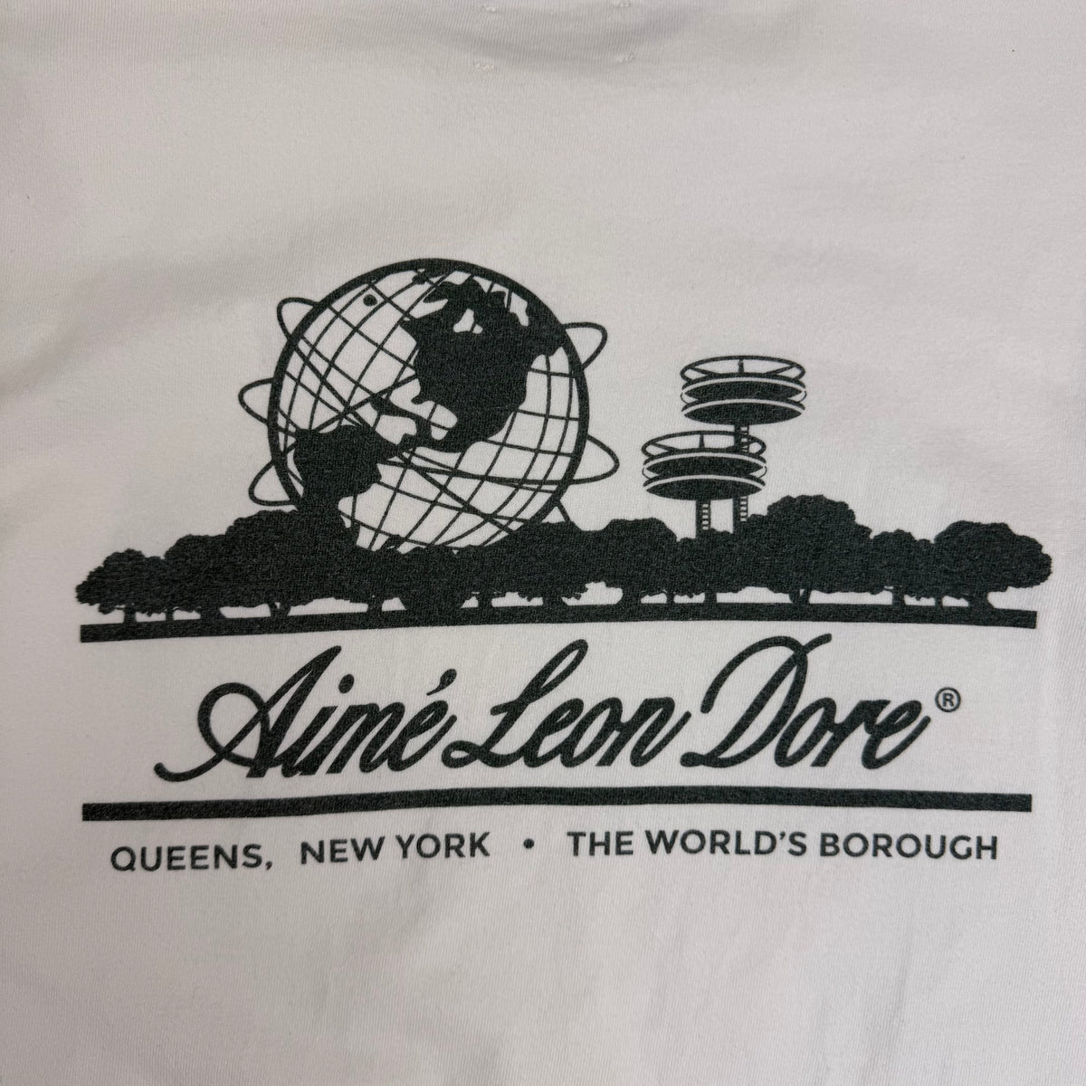 Aimé Leon Dore The Worlds Borough Tee White