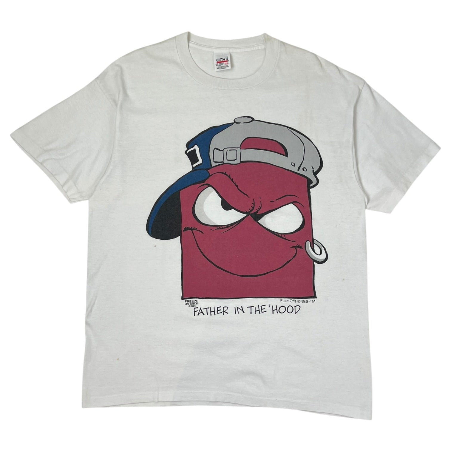 Vintage 90’s Freeze NY “Father in the Hood” Graphic T-Shirt White