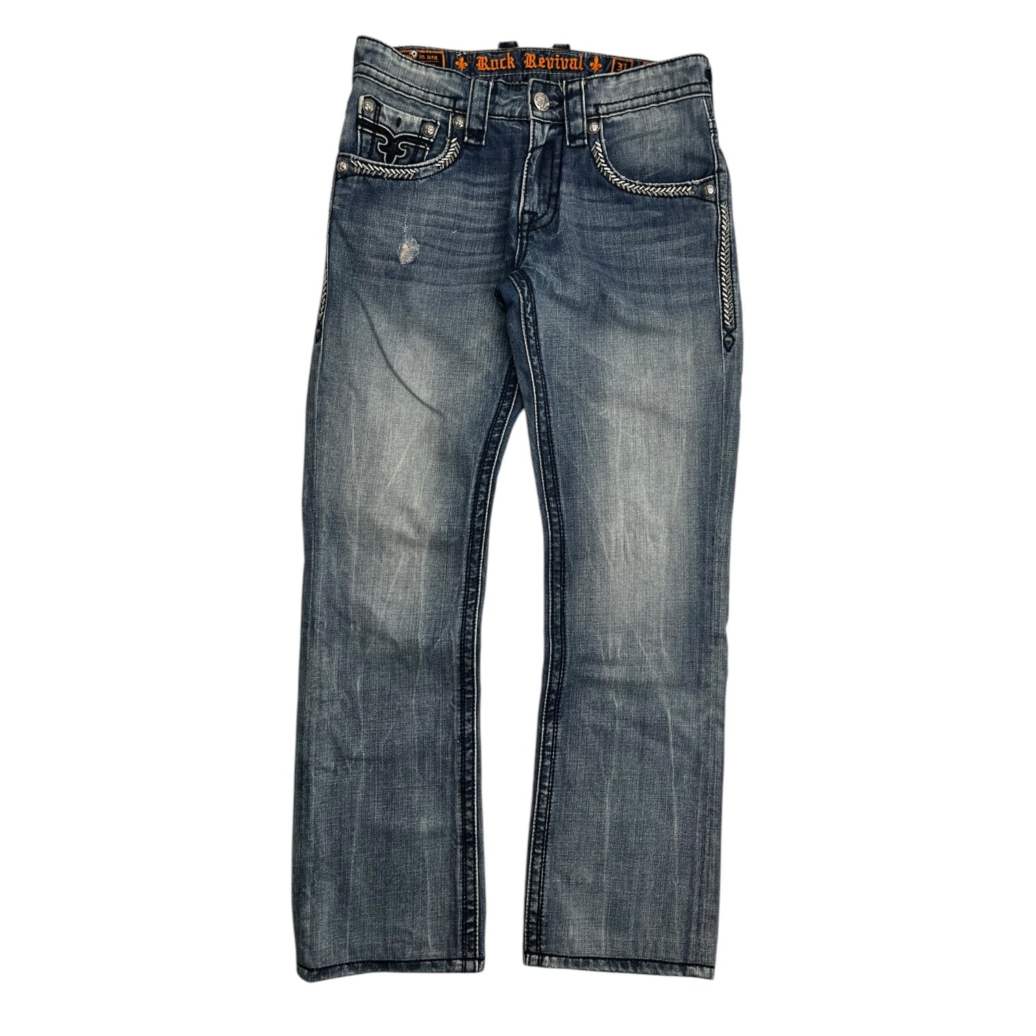 Vintage Y2K Rock Revival Benson Straight Denim