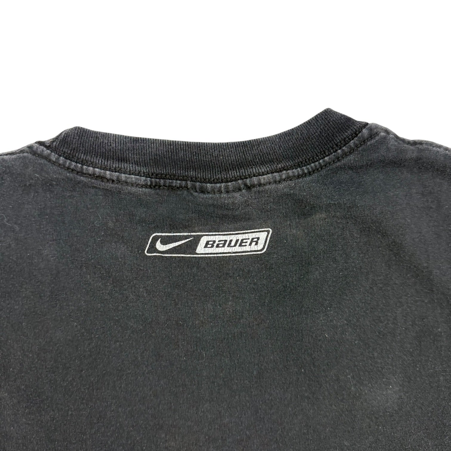 Vintage Nike Bauer ‘I Frequent The Red Light District’ Tee Black