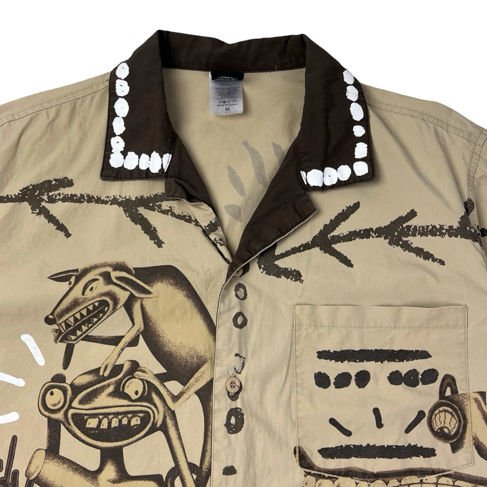 Cactus Jack by Travis Scott Painter's Button Up Shirt