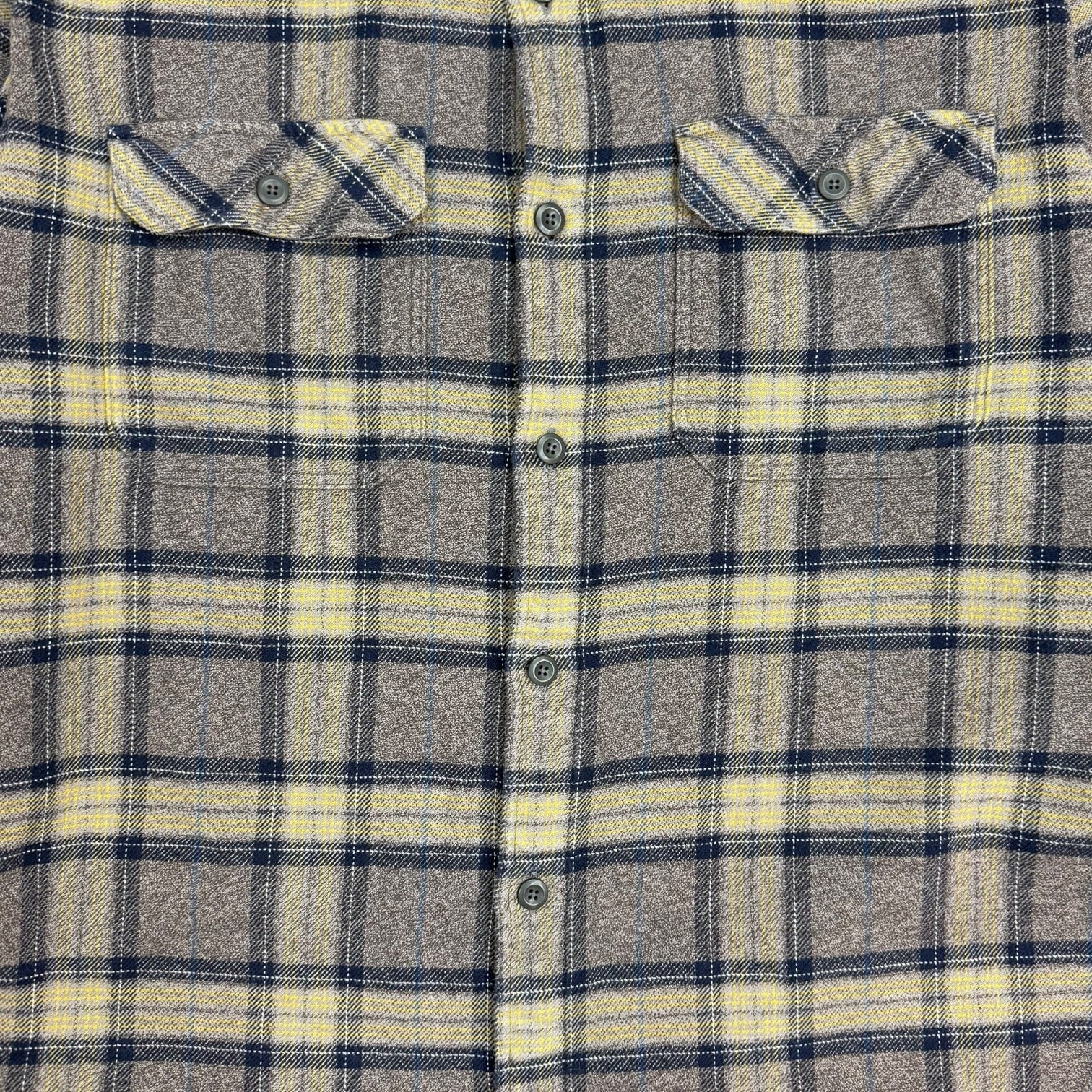 Vintage Patagonia Button Up Flannel Grey