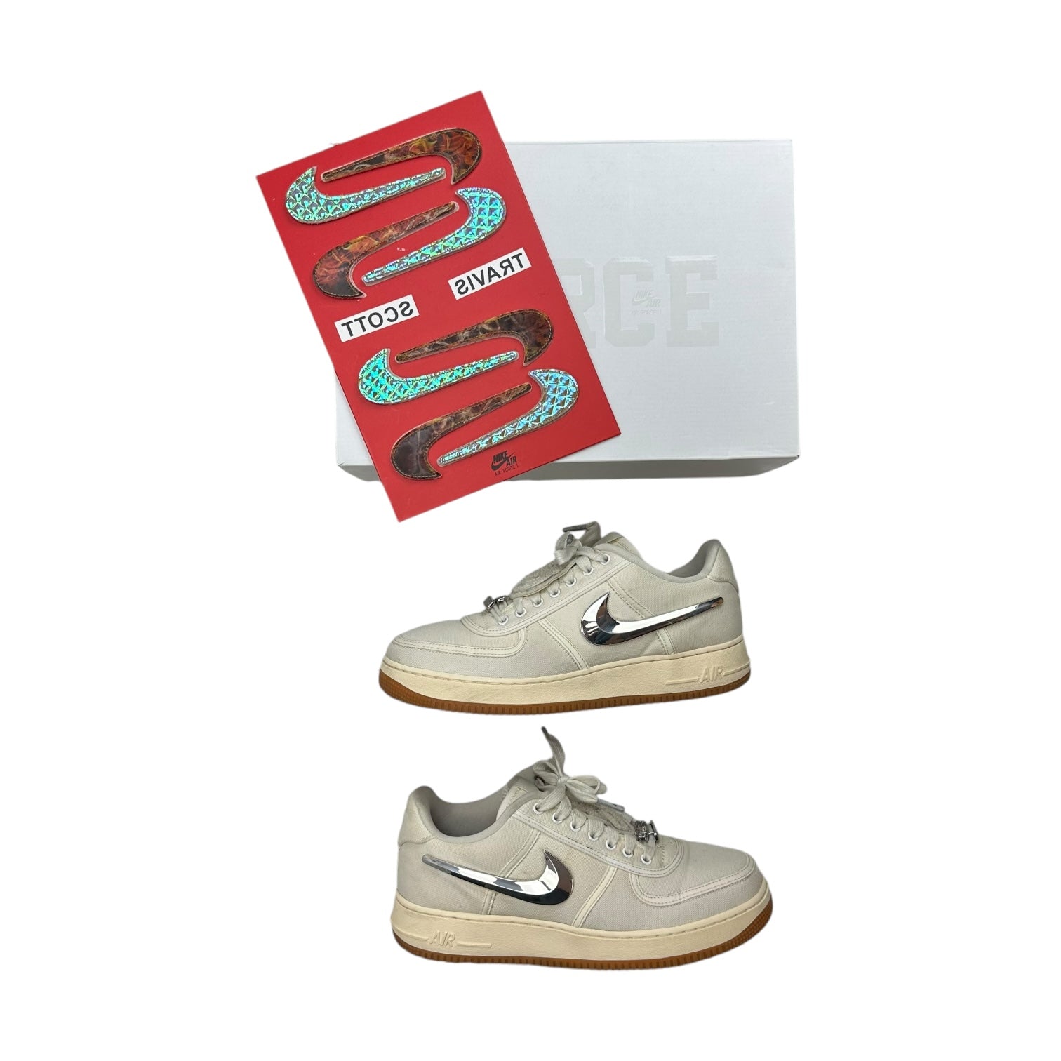 Nike Air Force 1 Low Travis Scott Sail (Used)