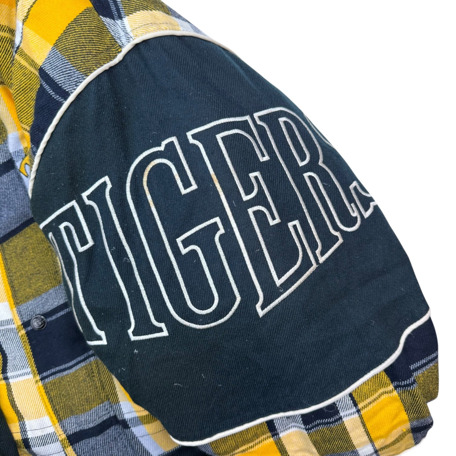 Vintage Grambling State Tigers Football Insulated Jacket Black/Yellow