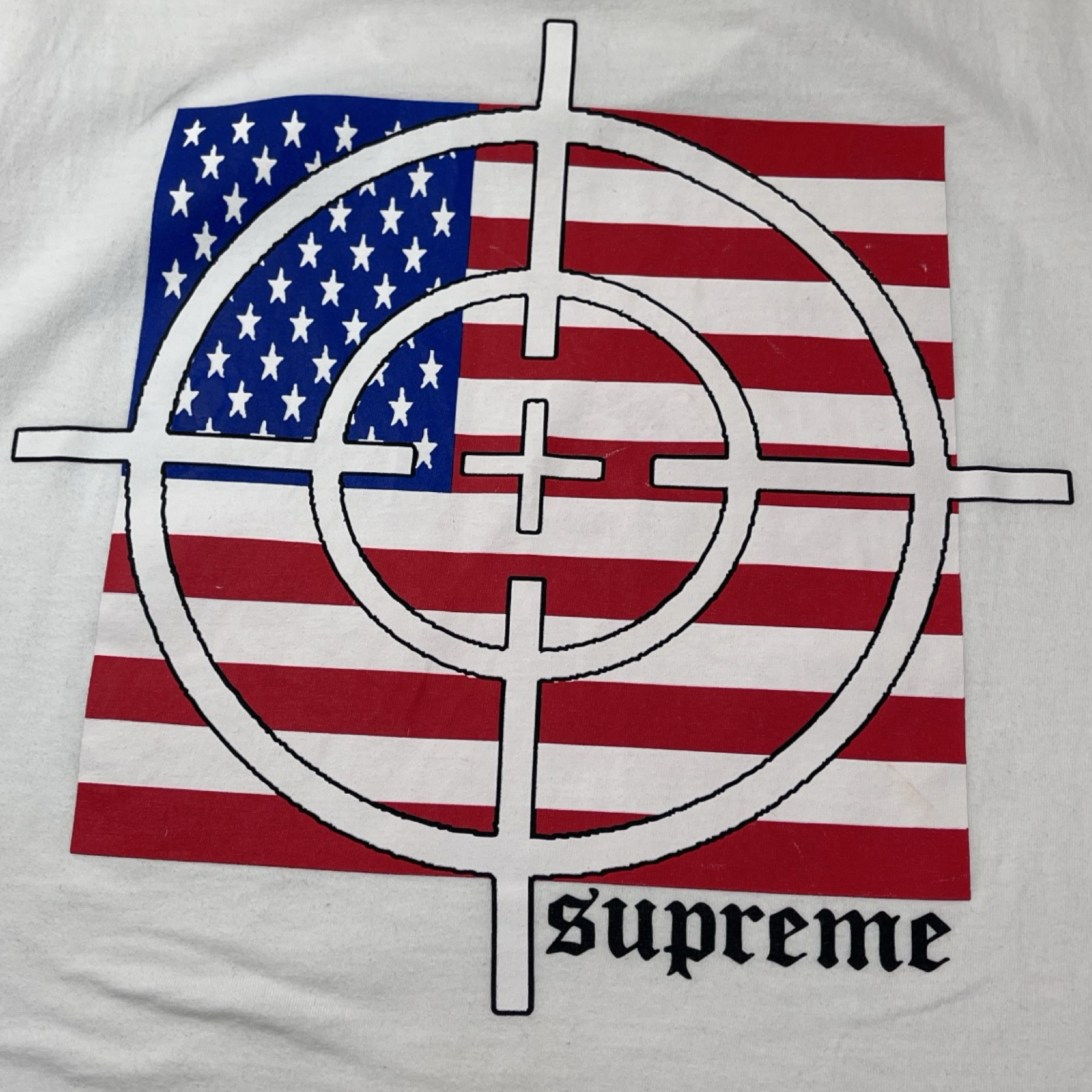 Supreme Target Tee White