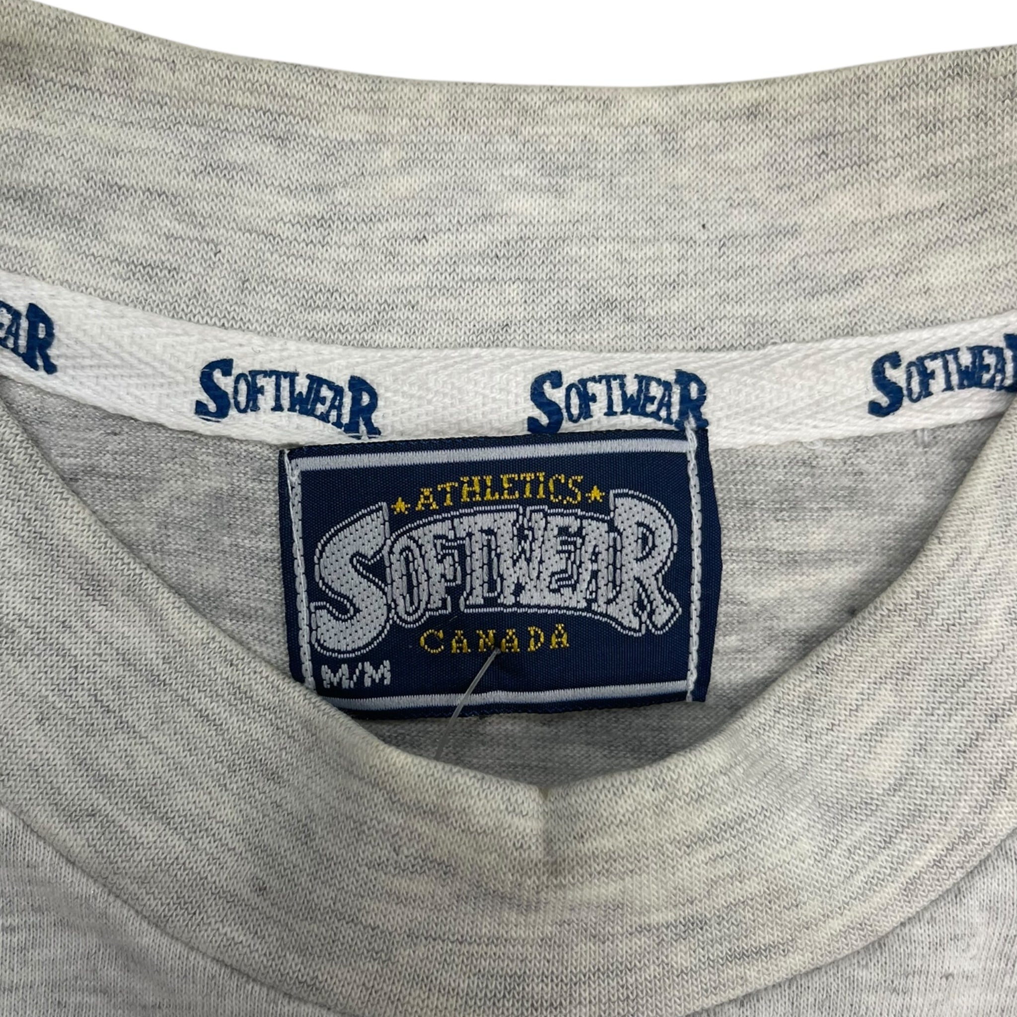 1992 Tampa Bay Lightning Hockey Club T-Shirt Heather Grey