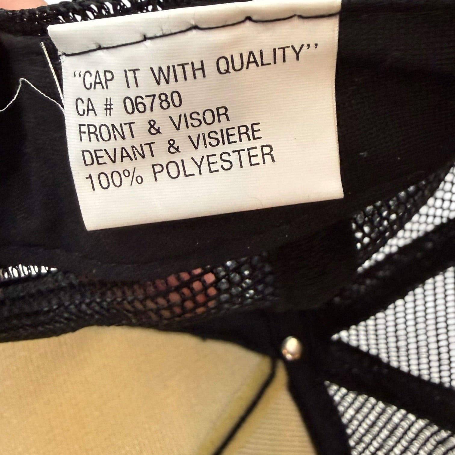 1992 CJHL 20th Anniversary Hat Black