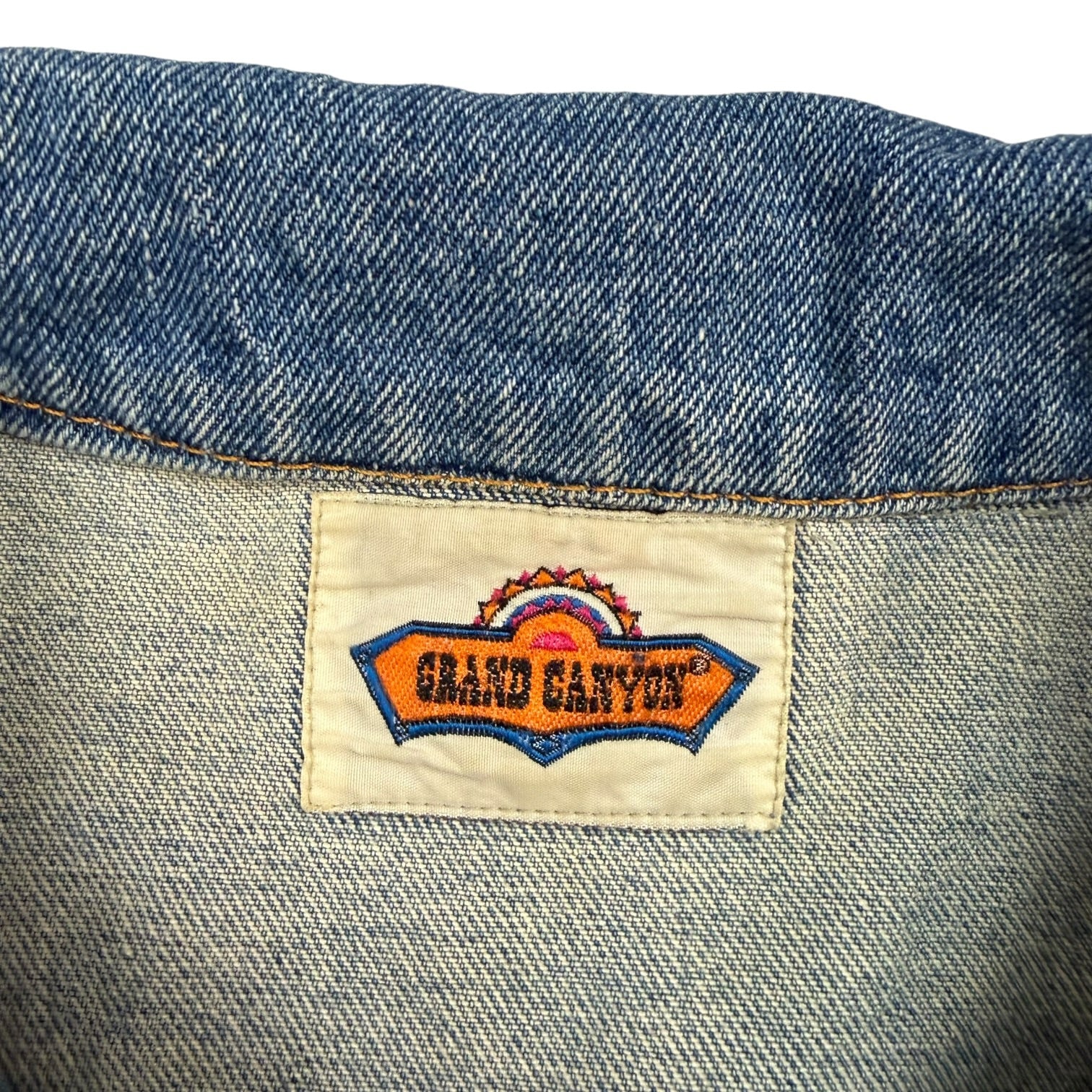 Vintage Denim Wolf Jacket Medium Wash