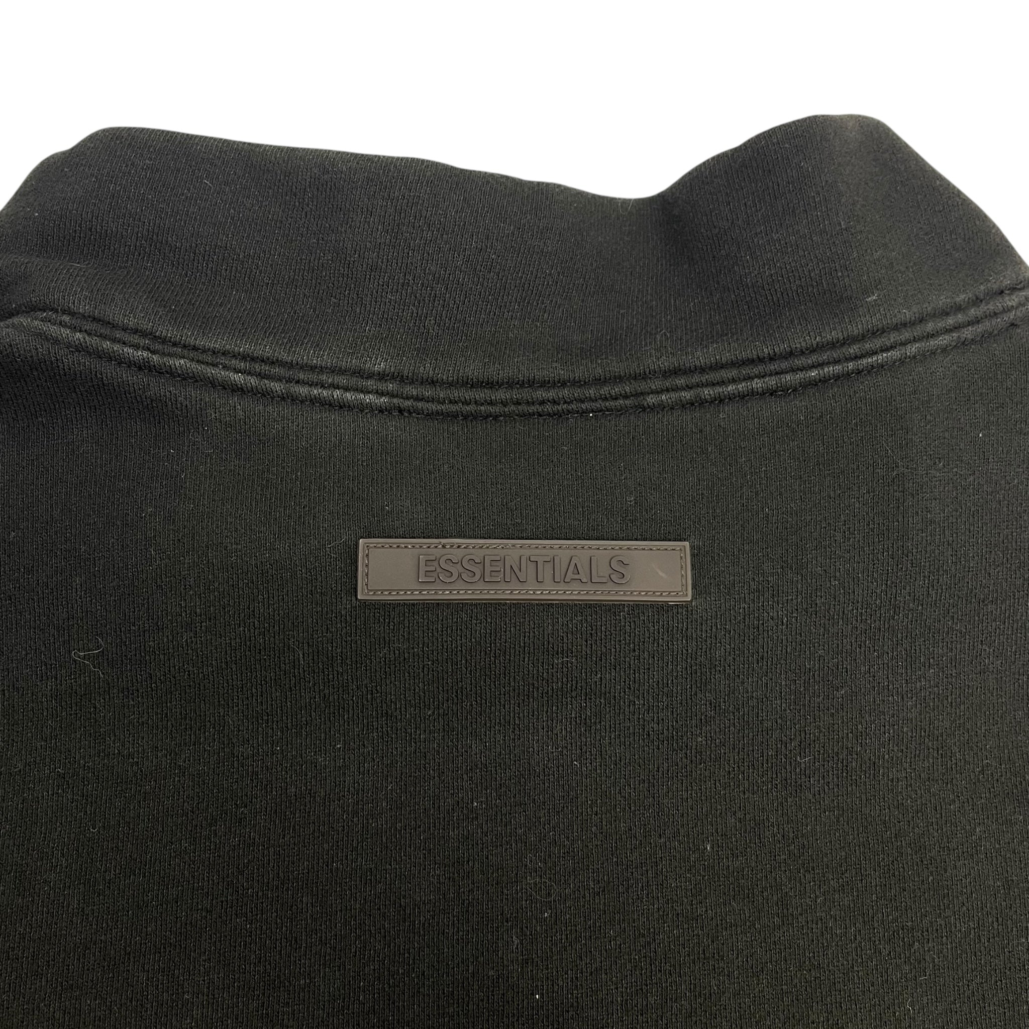Fear of God Essentials Pull-Over Mockneck Black