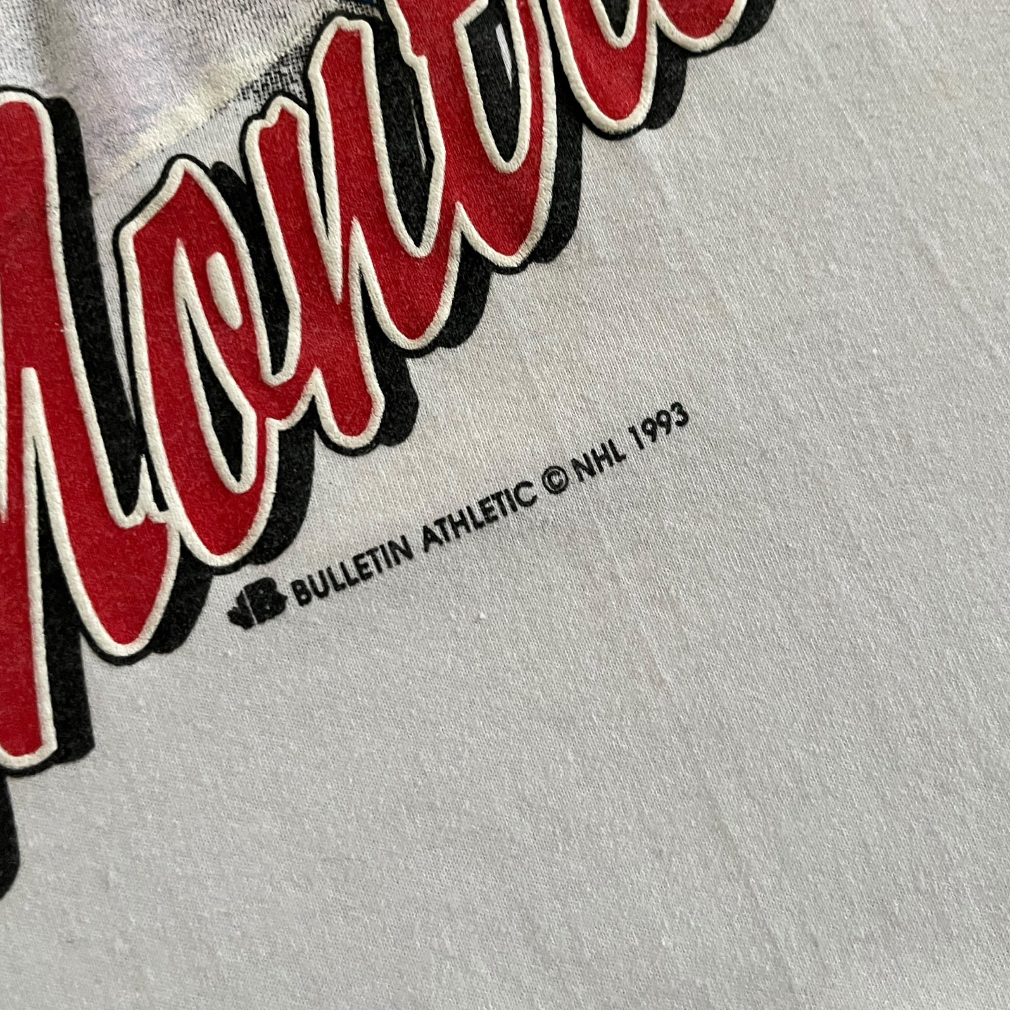 1993 Montreal Canadiens Bulletin Athletic AOP T-Shirt