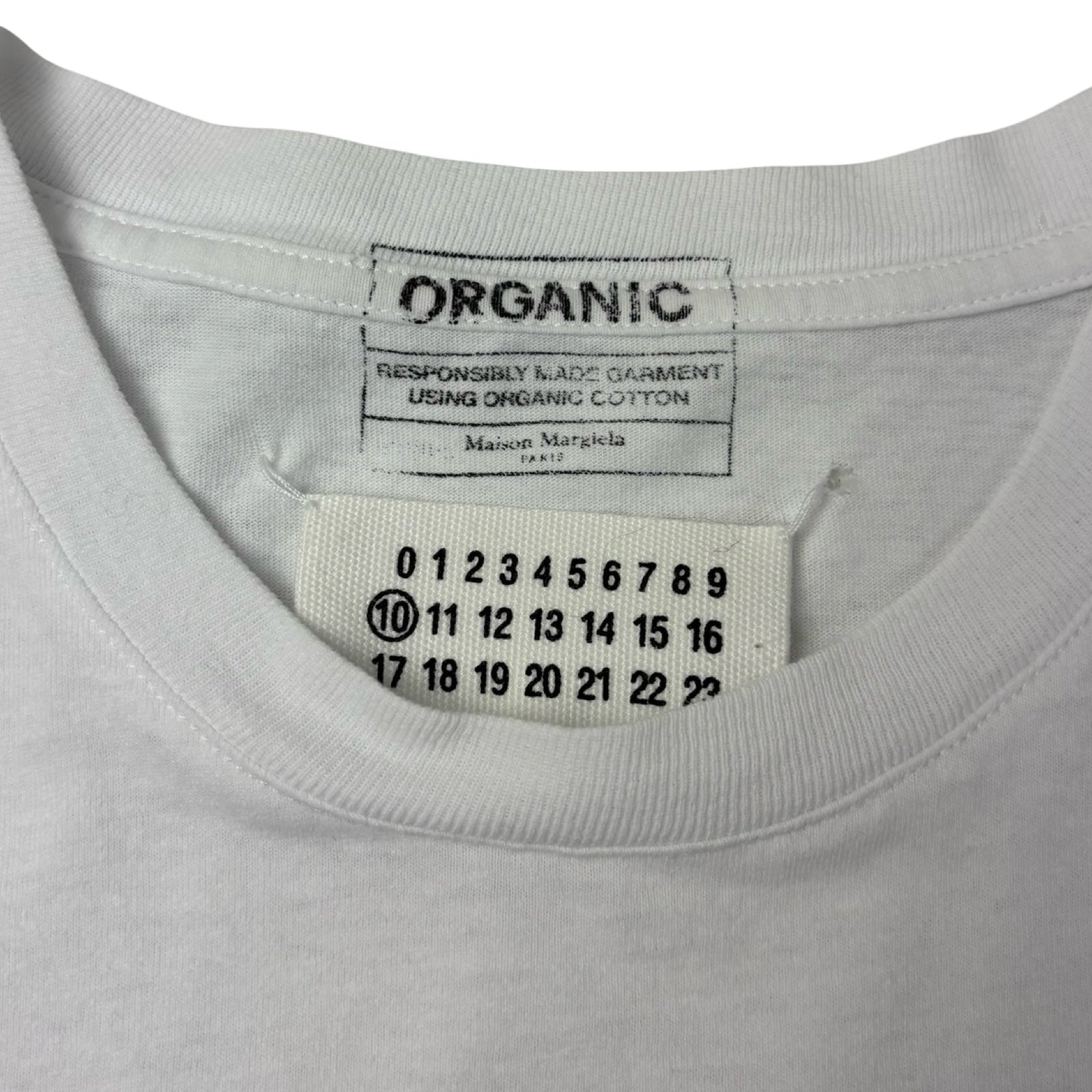 MM6 Maison Margiela Organic Tee White