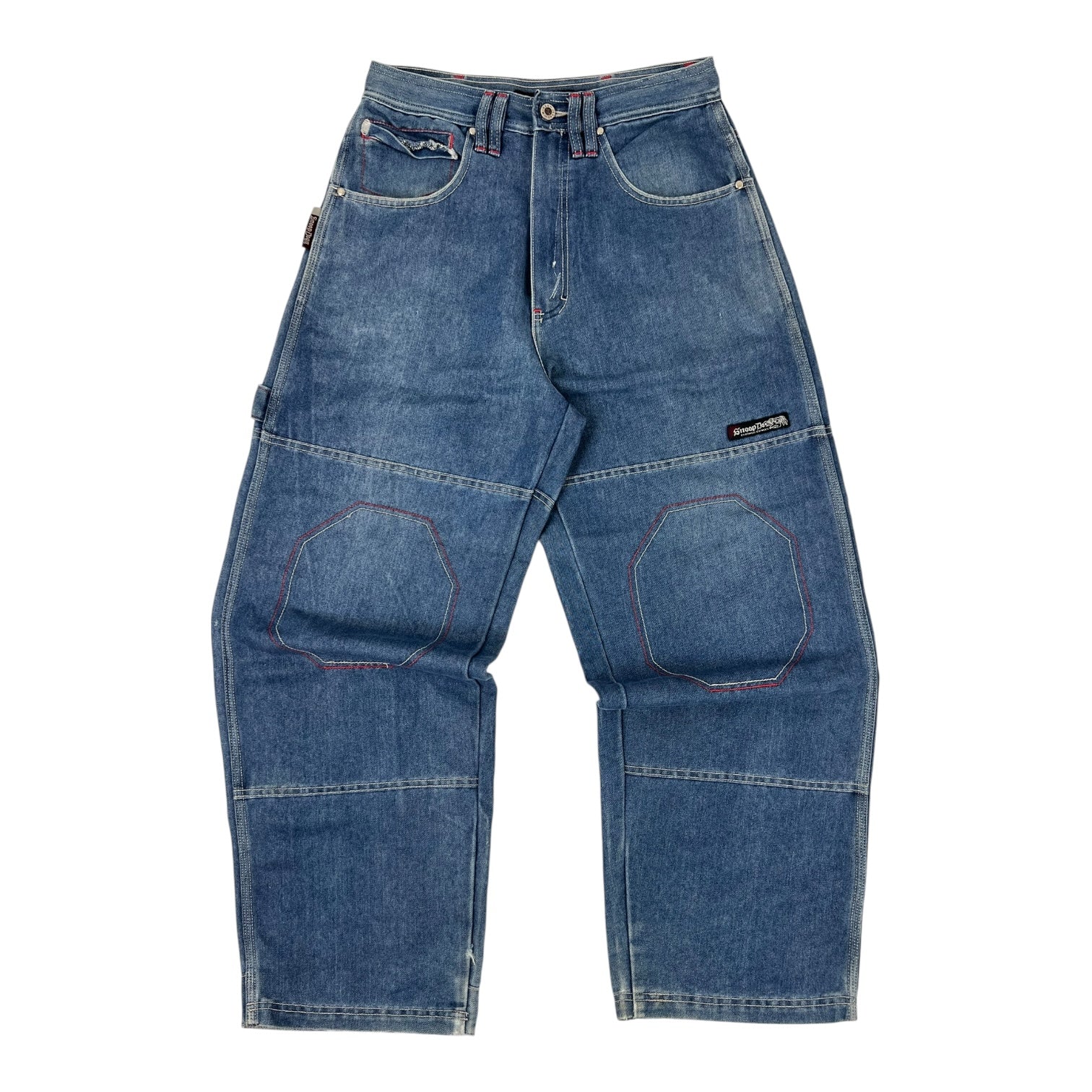 Vintage Y2K Snoop Dogg Co.  Baggy Denim Carpenter Pant Medium Wash